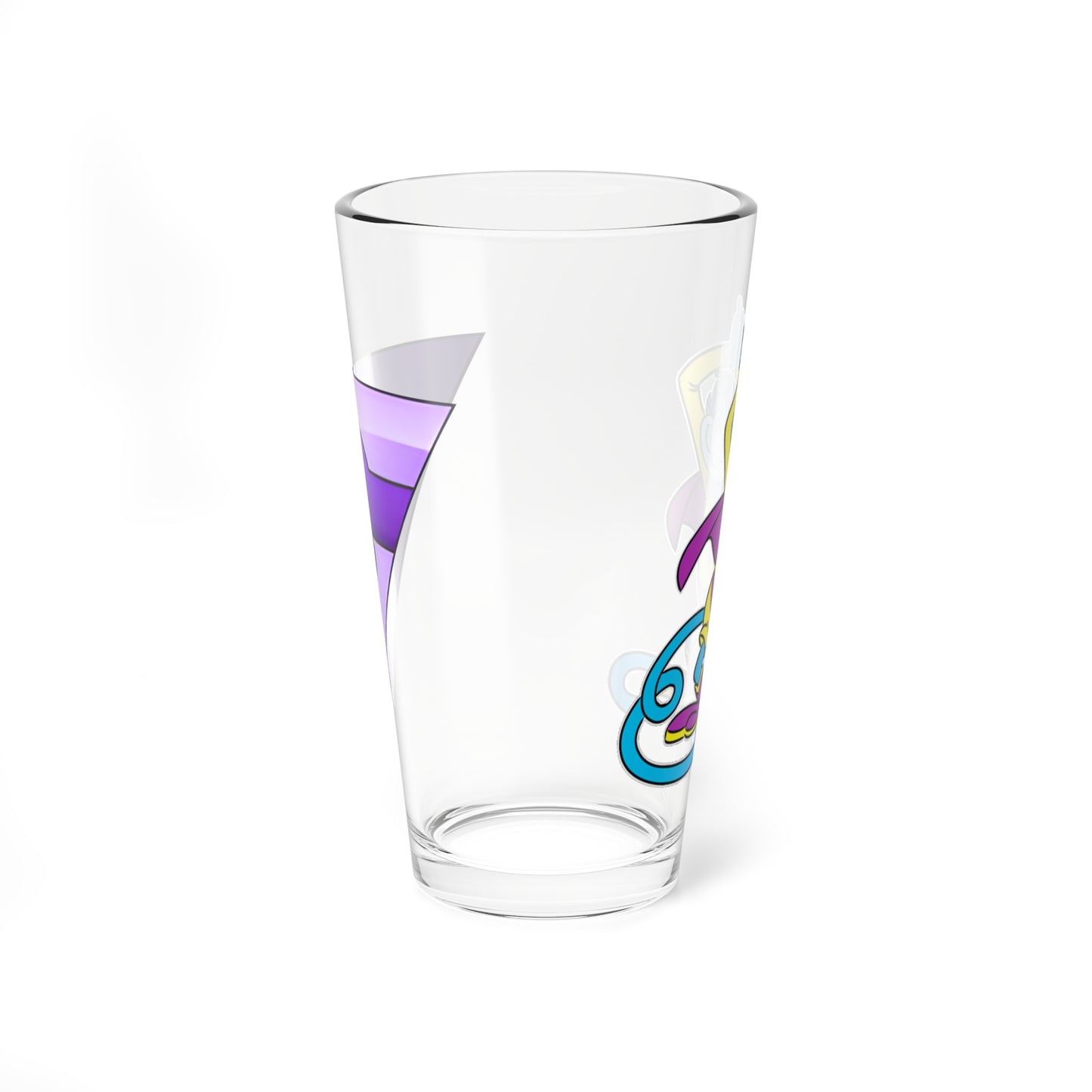 Gleek Pint Glass, 16oz - Wonder Twins Mascot - Super Friends Pet Monkey from Exxor - DC Comics - Zan & Jayna