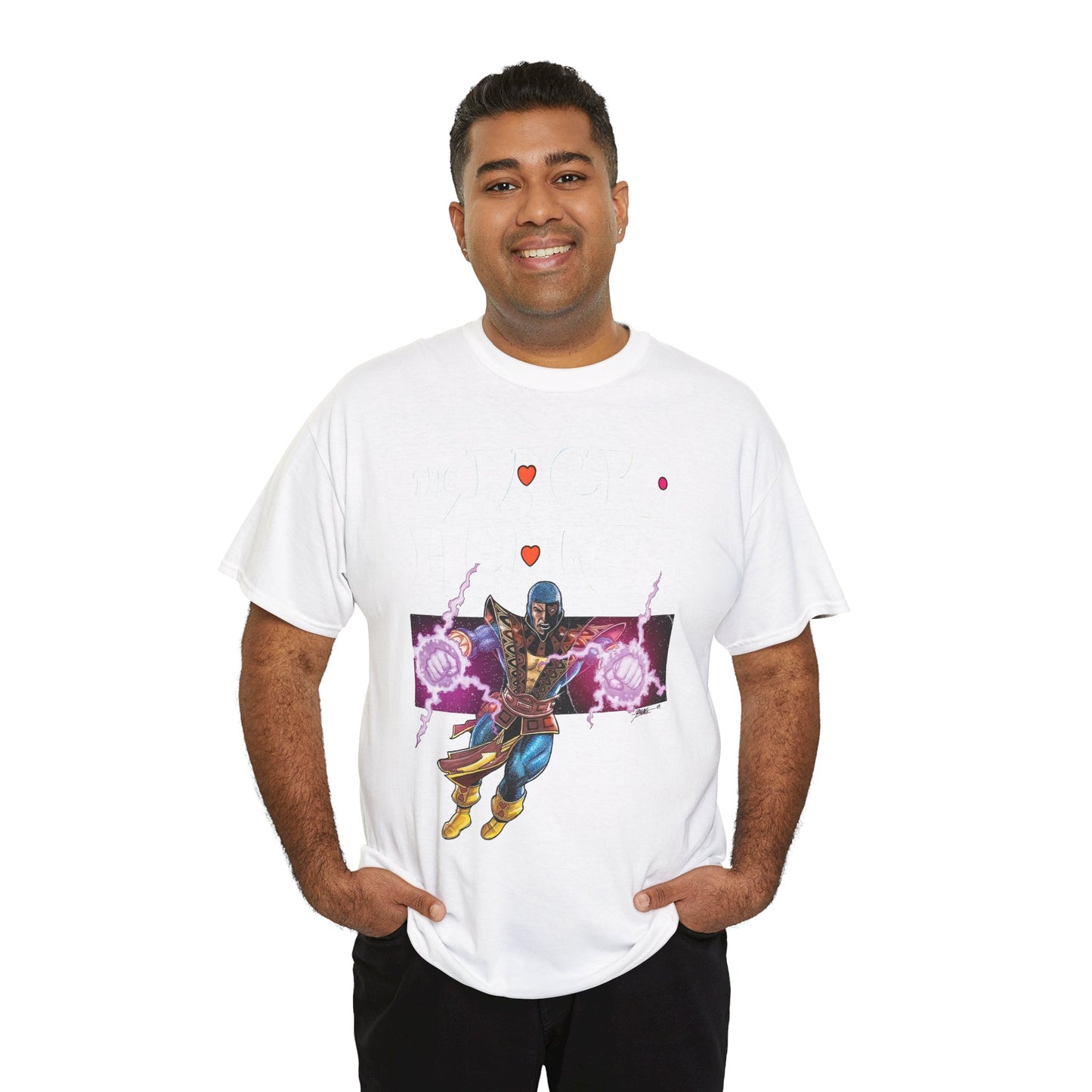 Jack of Hearts T-Shirt - George Perez Art - Marvel Comics - Avengers Member - She-Hulk Boyfriend