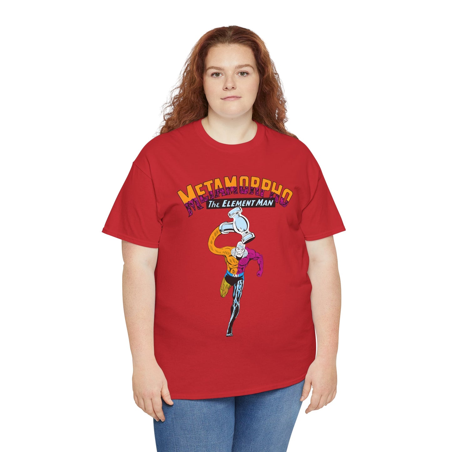 Metamorpho T-Shirt - Jim Aparo Art - DC Comics - Outsiders Team Member - New Superman Movie
