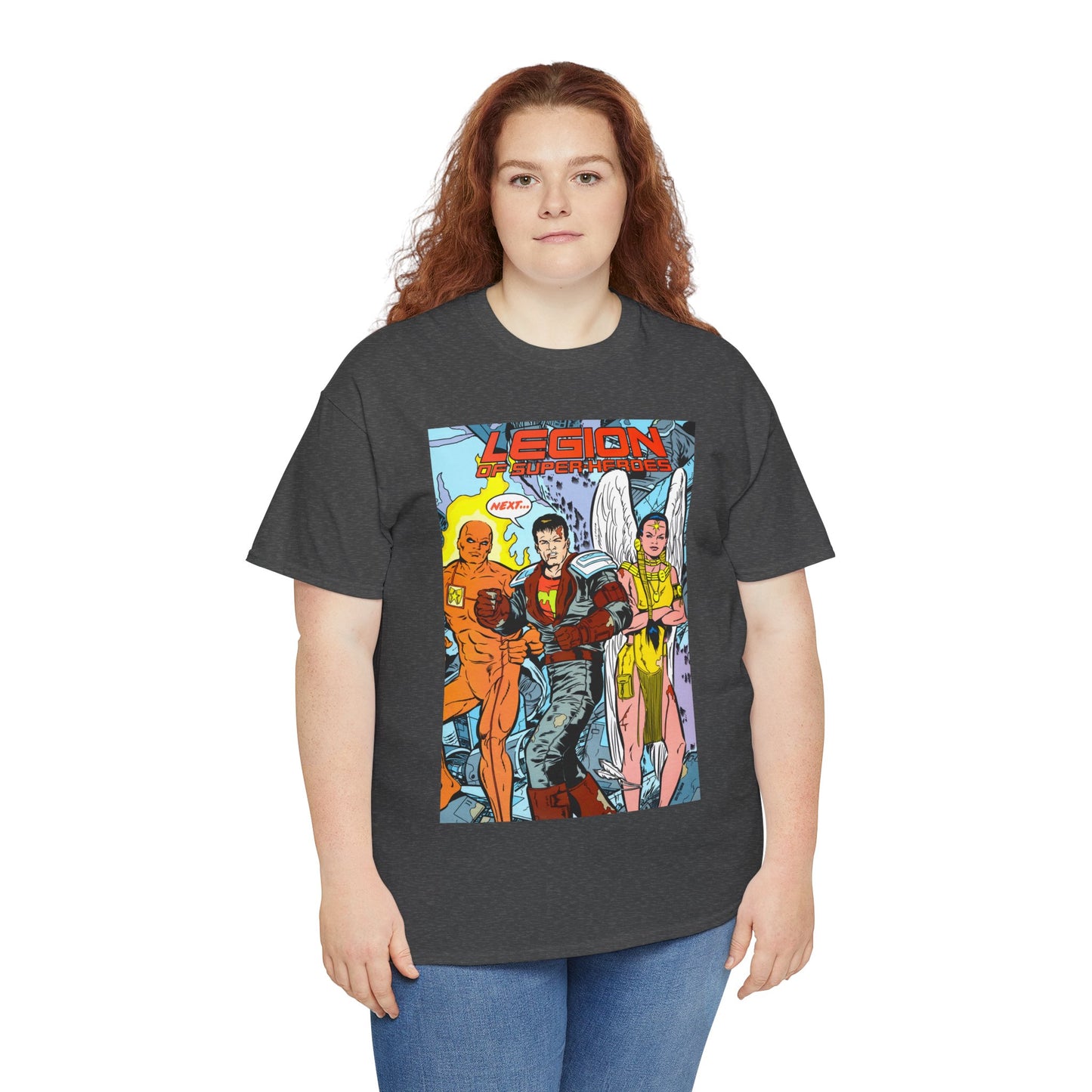 Legion of Super-Heroes #54 T-Shirt - Keith Giffen Art - DC Comics - LOSH