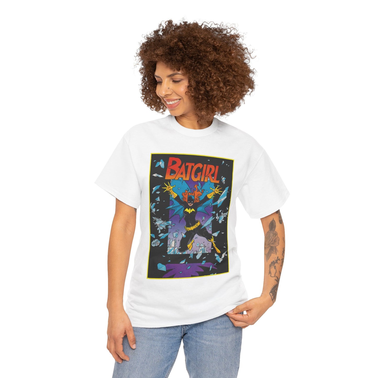 Batgirl T-Shirt - Mike Mignola Art - Barbara Gordon, Gotham City, Batfamily - DC Comics