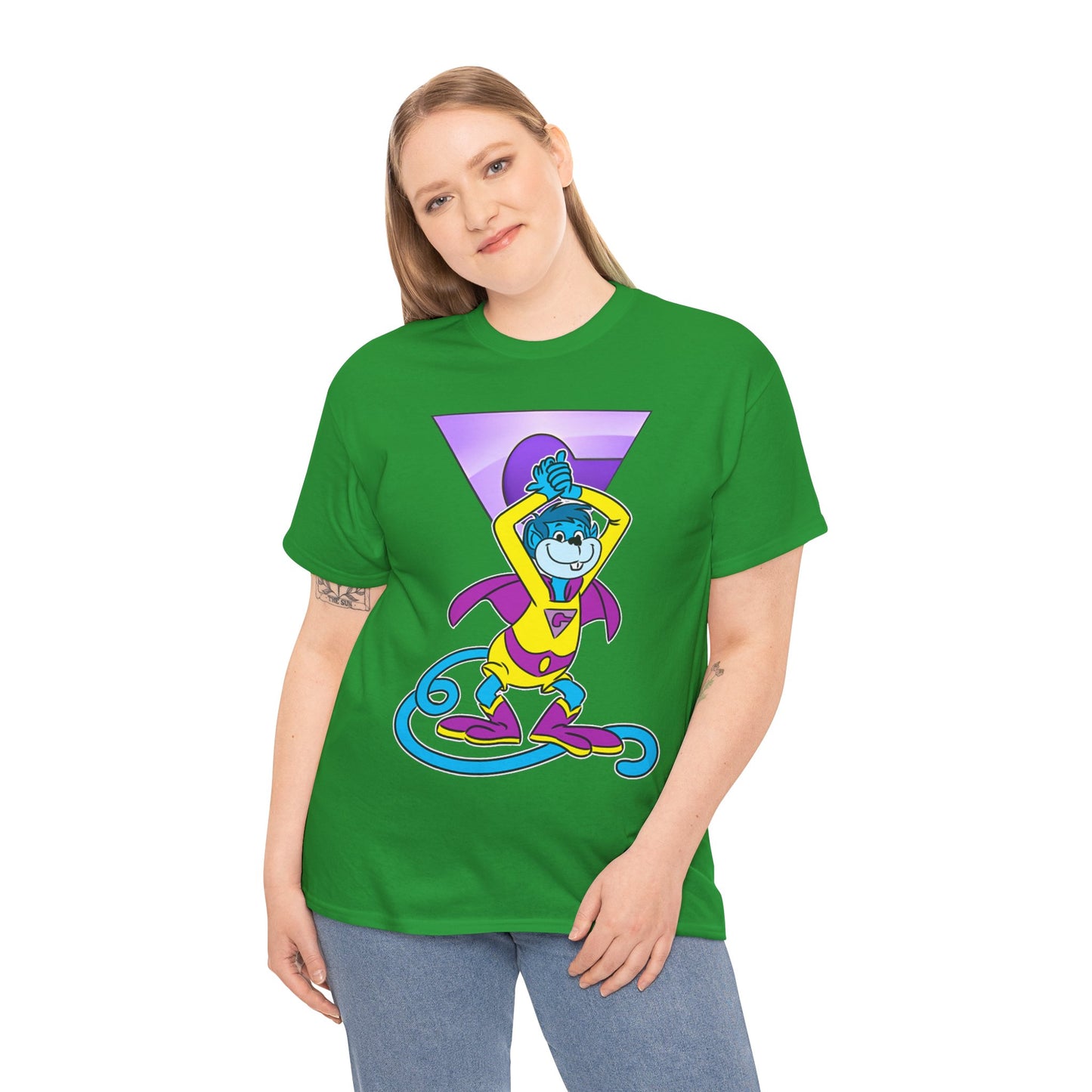 Gleek T-Shirt - Super Friends Cartoon - Wonder Twins Mascot - DC Comics - Space Monkey from Exxor - Zan & Jayna