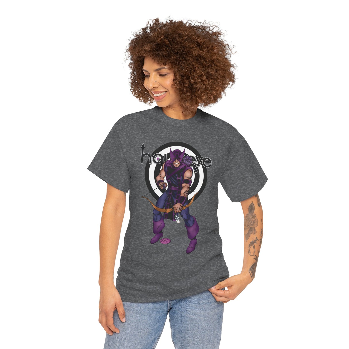 Hawkeye T-Shirt - John Byrne Art - Clint Barton, Avengers Leader & Member - Marvel's Ultimate Archer - Marvel Comics