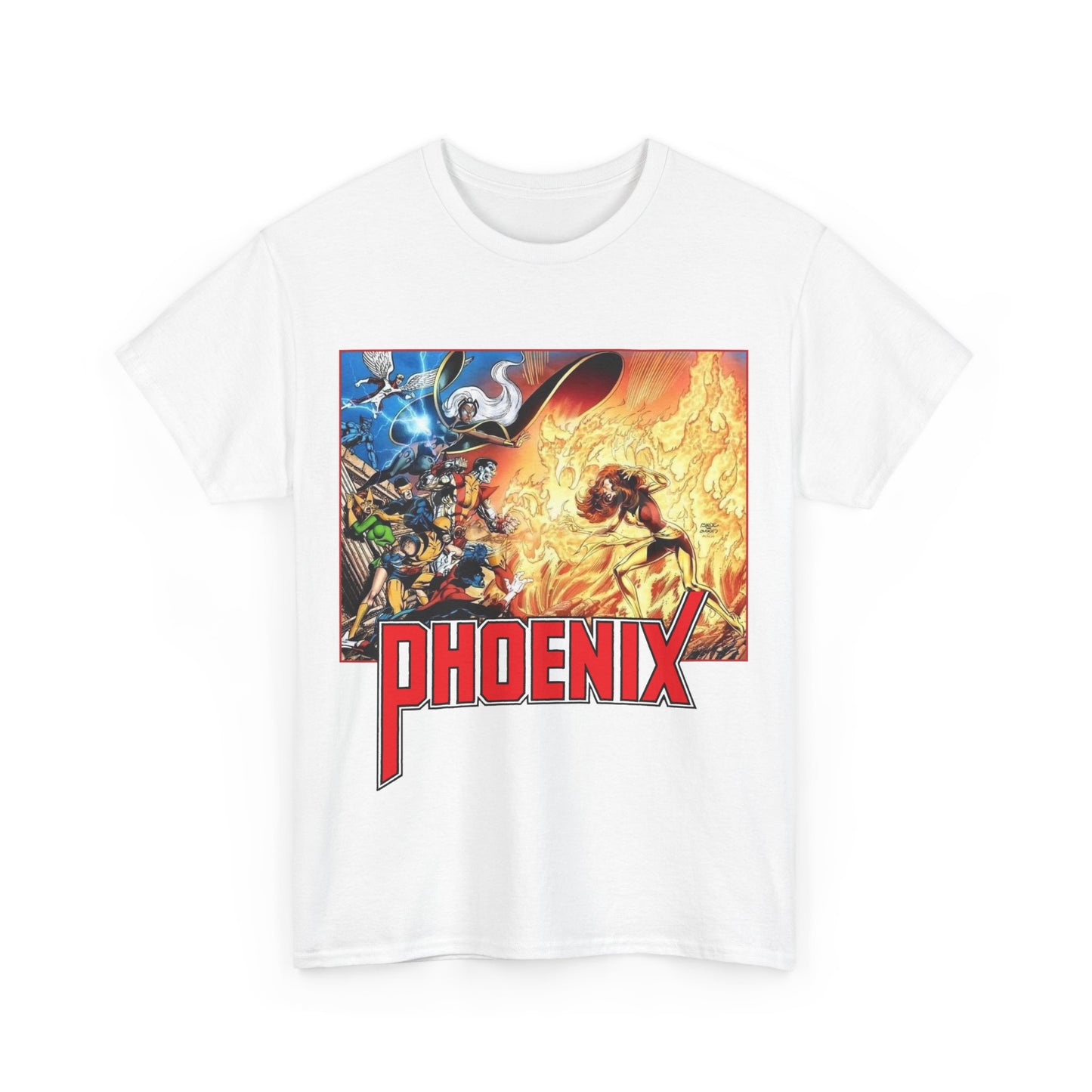 Phoenix T-Shirt - John Byrne Art - Untold X-Men Story - Jean Grey - Marvel Comics - Cyclops, Wolverine