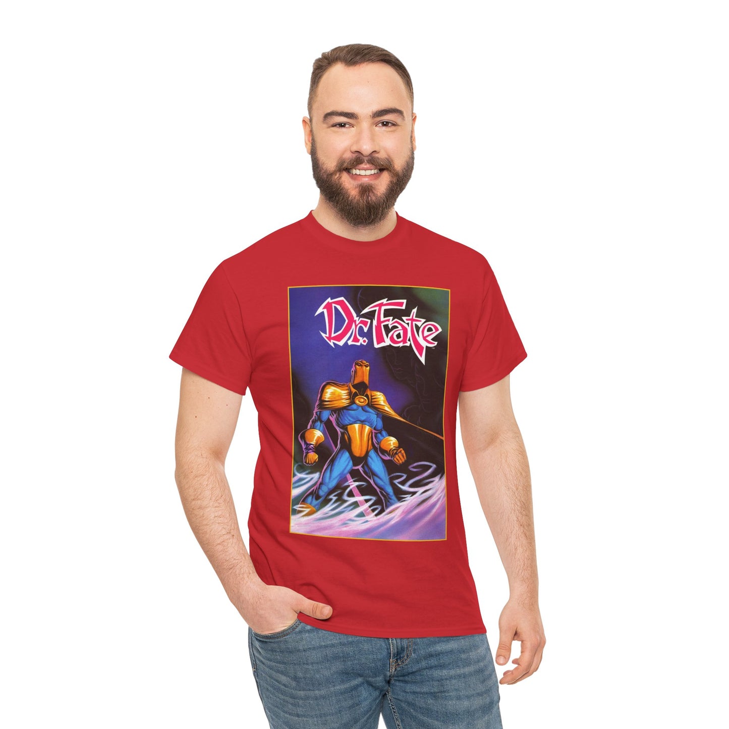 Dr Fate T-Shirt - Shawn McManus Art - Kent Nelson, Nabu - JSA, JLI Member - Lords of Order - DC Comics
