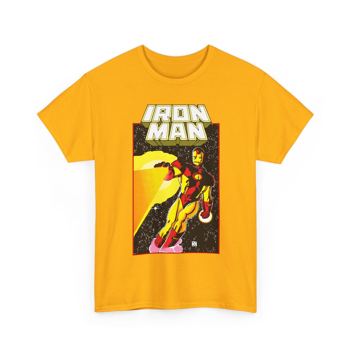 Iron Man T-Shirt - John Romita Jr Art - Cover to Issue #256 - Tony Stark in Space - Marvel Comics