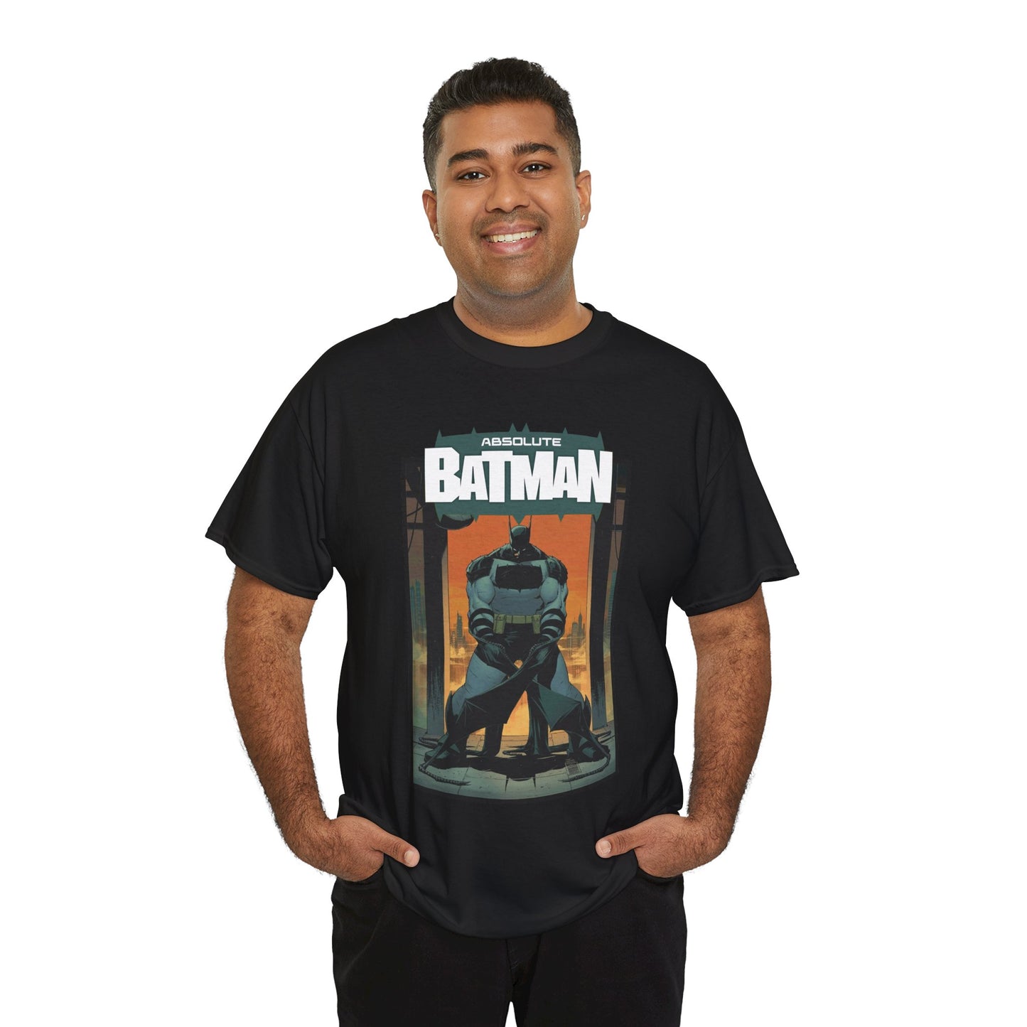 Absolute Batman T-Shirt - DC All-In Series - Amazing Nick Dragotta Art, Scott Snyder Story - Gotham City, Bruce Wayne - DC Comics