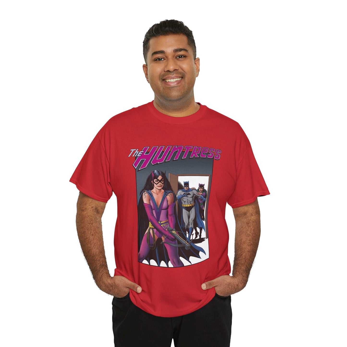 Huntress Shirt - Brian Bolland Art - Helena Wayne, Batman and Catwoman's Daughter - JSA Member, Earth 2 - DC Comics