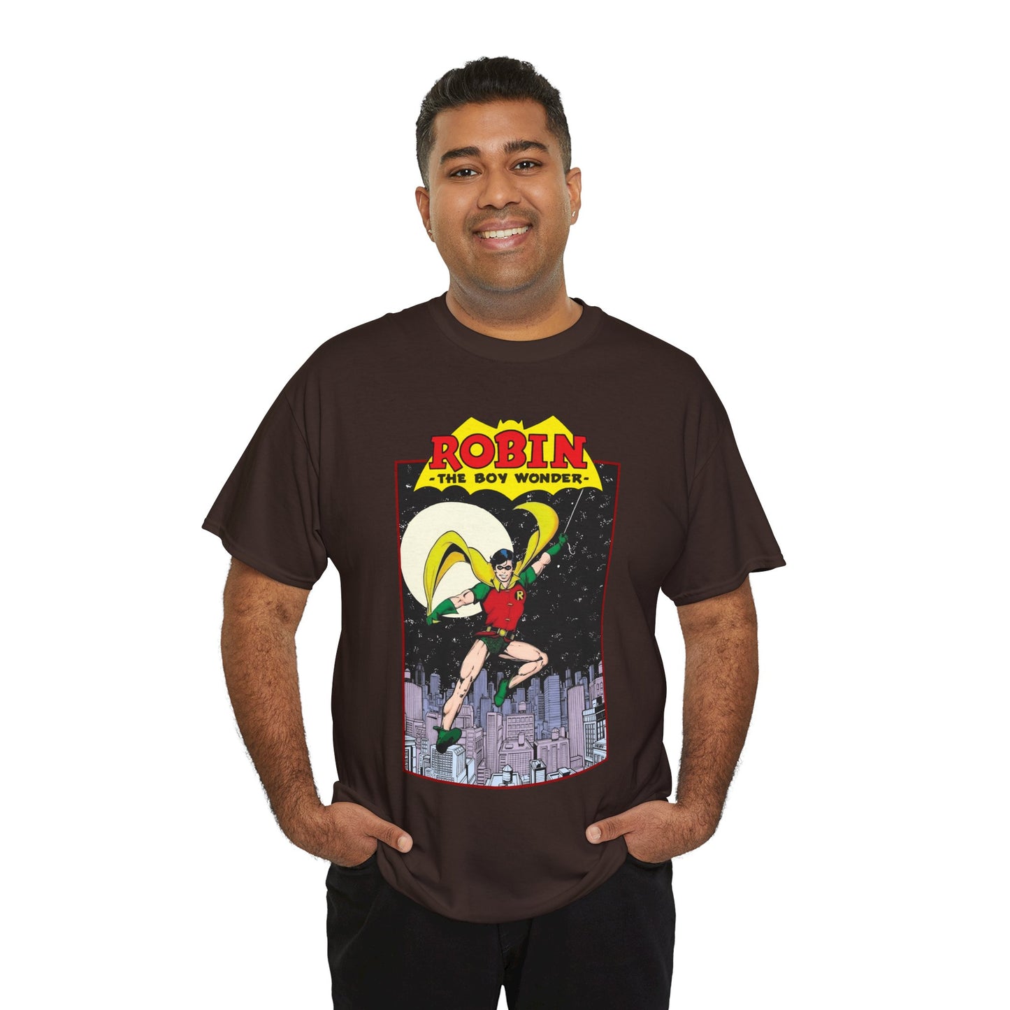 Robin the Boy Wonder T-Shirt - George Perez Art - New Teen Titans Member & Leader - DC Comics