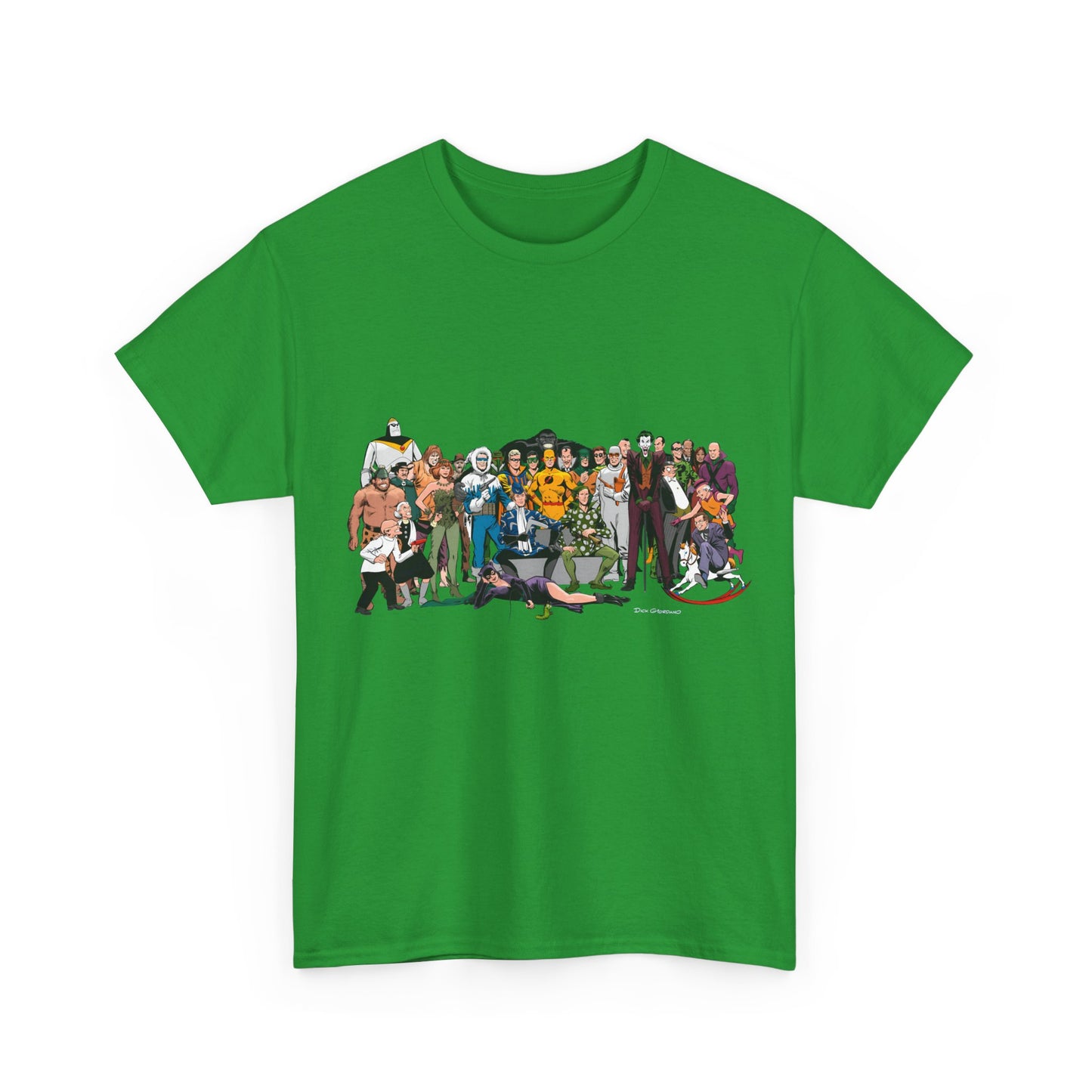 Secret Origins of Super-Villains T-Shirt - Dick Giordano Art - DC Comics - Joker, Mirror Master, Captain Cold, Lex Luthor, Scarecrow, Poison Ivy, Grodd