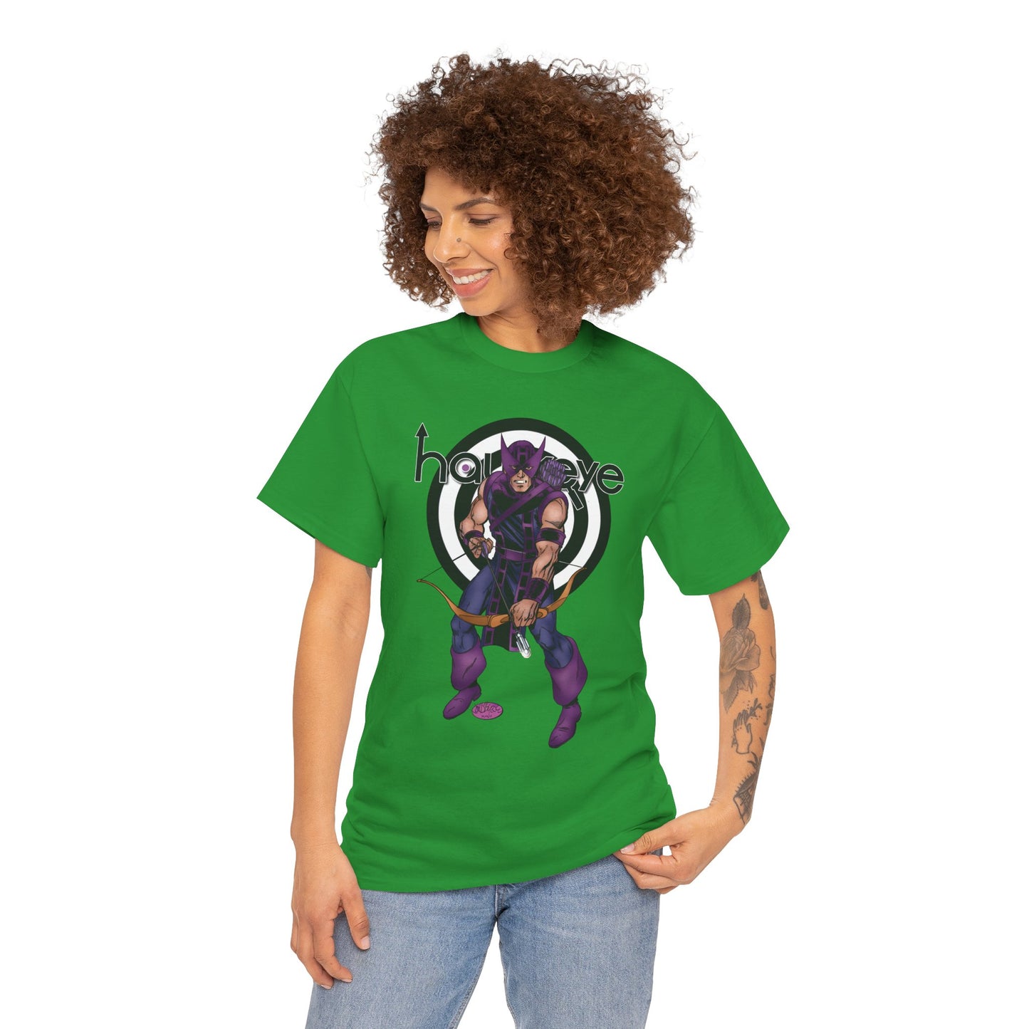 Hawkeye T-Shirt - John Byrne Art - Clint Barton, Avengers Leader & Member - Marvel's Ultimate Archer - Marvel Comics