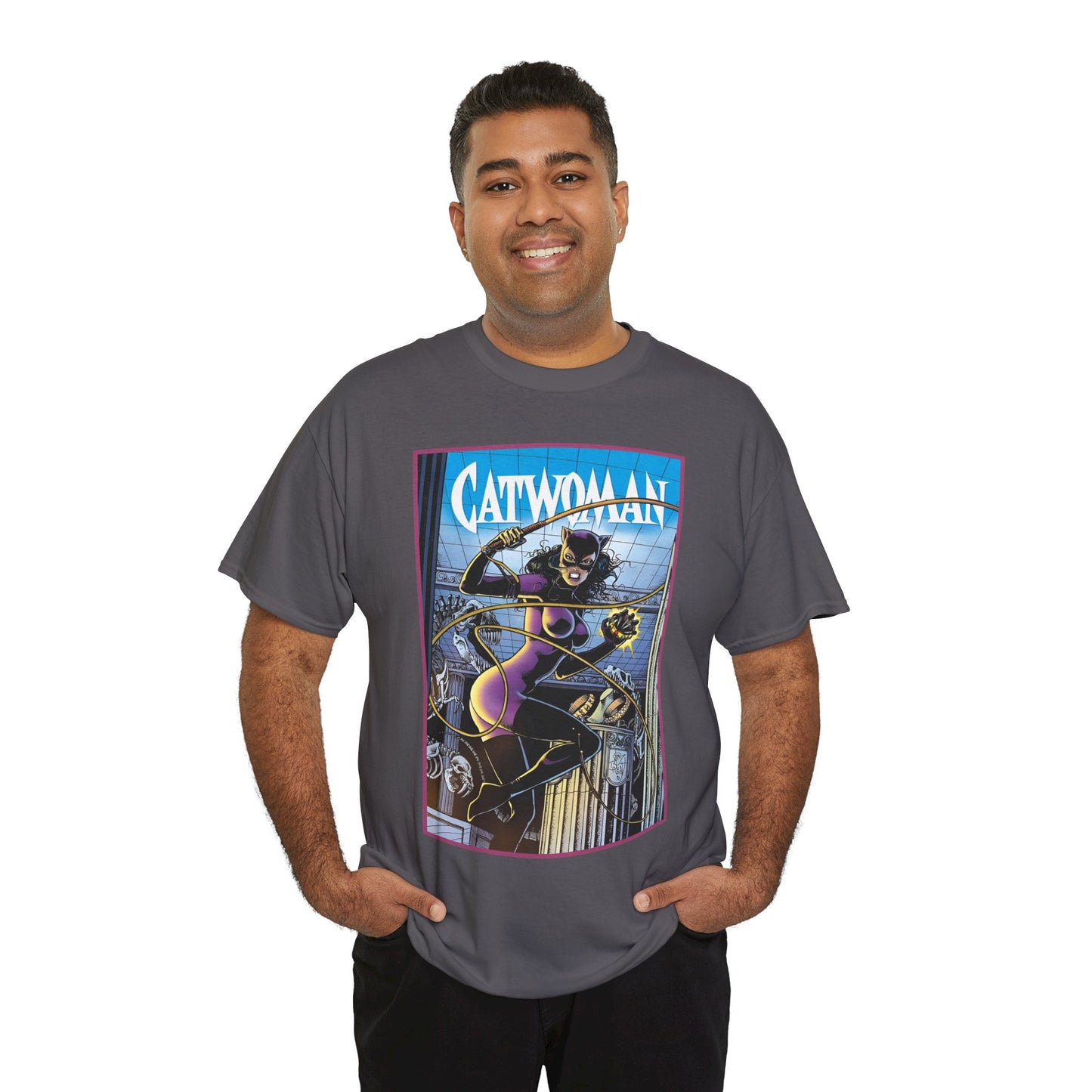 Catwoman T-Shirt - Jim Balent 1990s Art - Selina Kyle - Batman Character, Ally - Gotham City - DC Comics