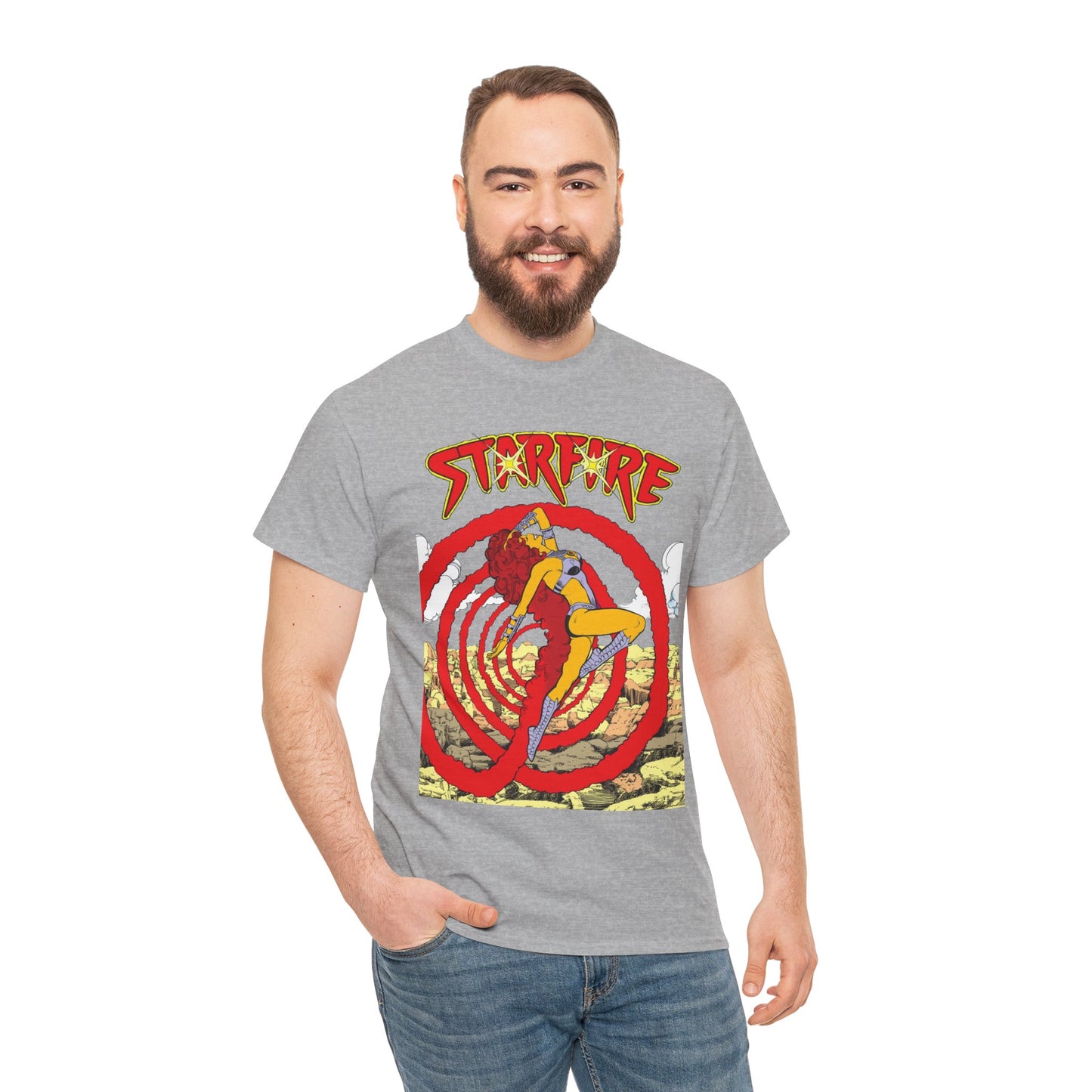 Starfire T-Shirt - George Perez Art - New Teen Titans Member - DC Comics - Koriand'r, Princess from Tamaran