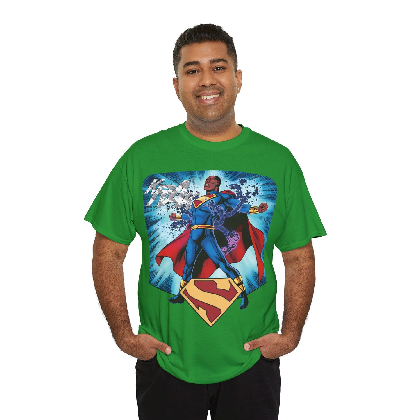 Superman Earth 23 T-Shirt - DC Comics - Calvin Ellis, Vathlo - Justice Incarnate - President