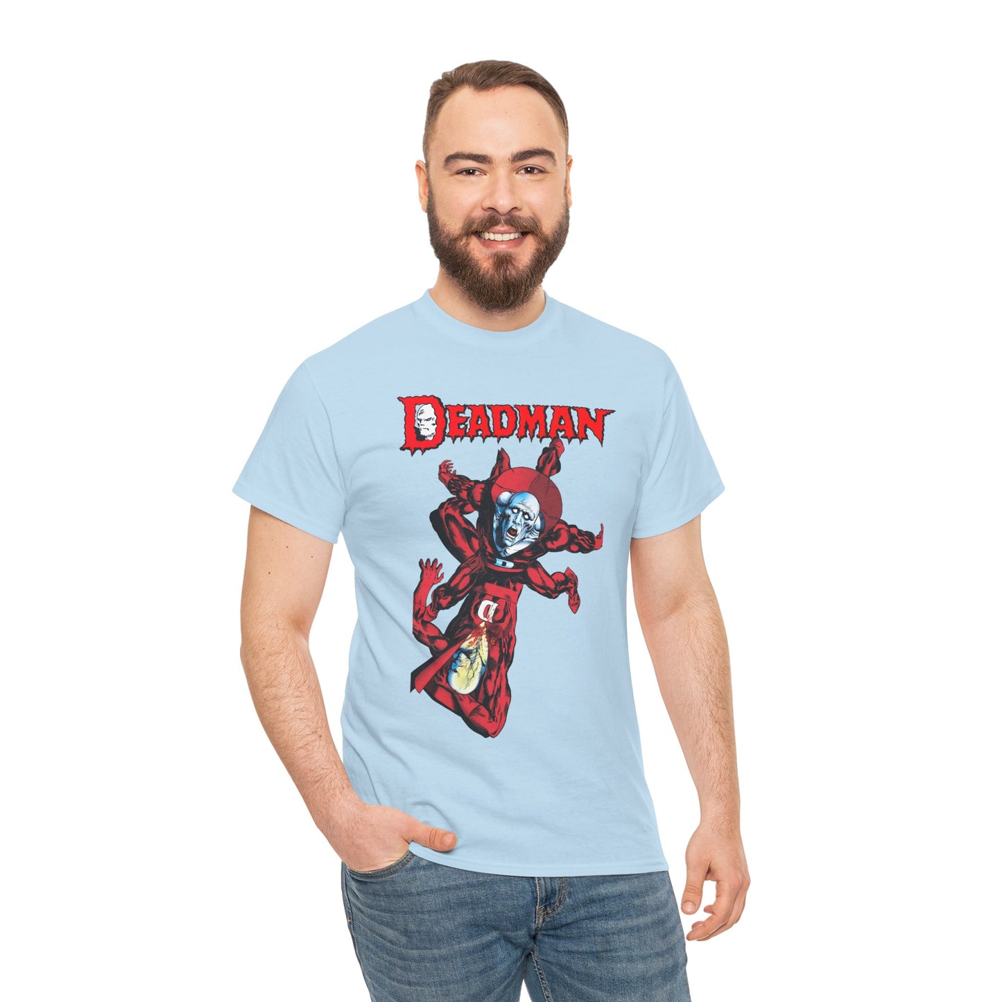 Deadman T-Shirt - Neal Adams Art - Boston Brand - DC Comics Silver Age Character