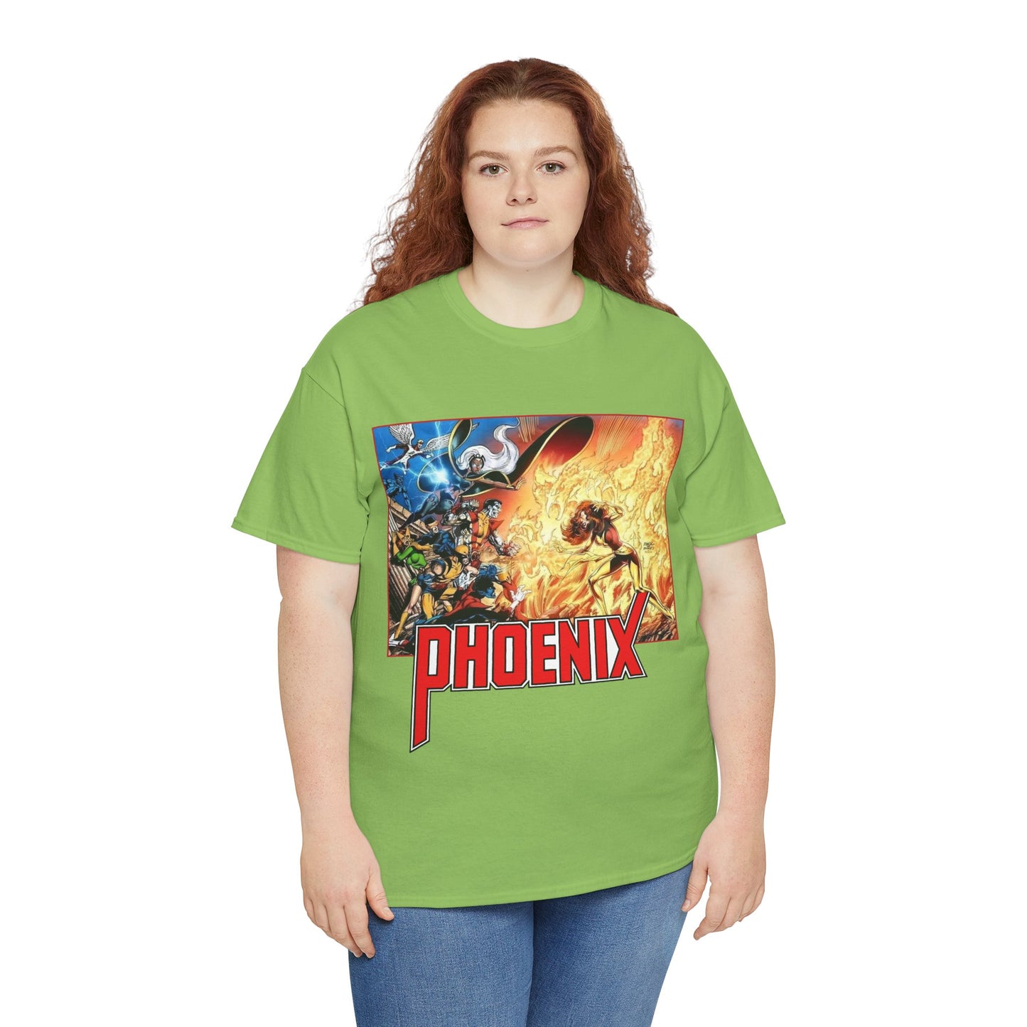 Phoenix T-Shirt - John Byrne Art - Untold X-Men Story - Jean Grey - Marvel Comics - Cyclops, Wolverine