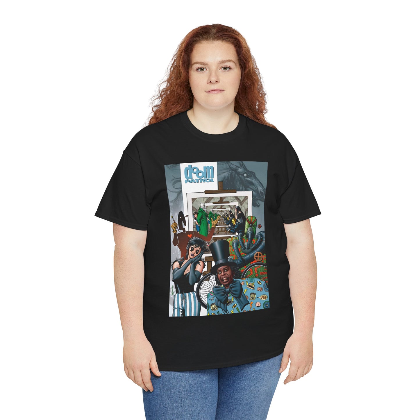 Doom Patrol T-Shirt - Brian Bolland Art - Grant Morrison Story - DC Comics/Vertigo Comics