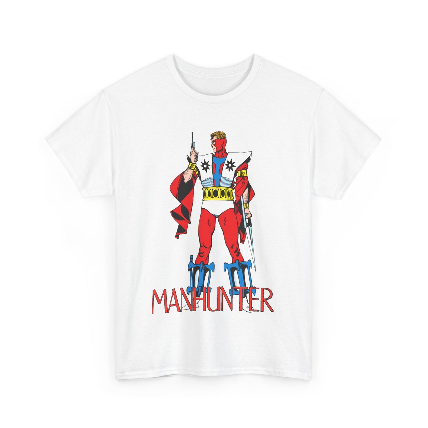 Manhunter T-Shirt - Walt Simonson Comic Book Art - Paul Kirk - Popular DC Comics Character 1970s - Batman Connection - Detective Comics