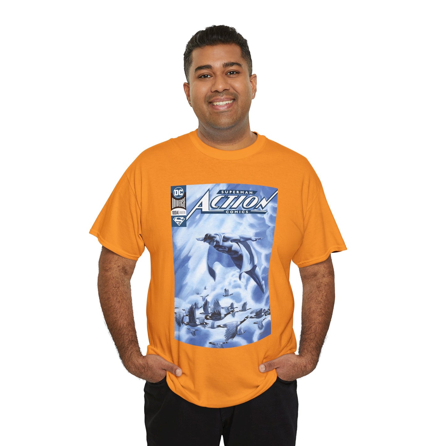 Action Comics #1004 T-Shirt - Steve Rude Art - Superman - DC Comics