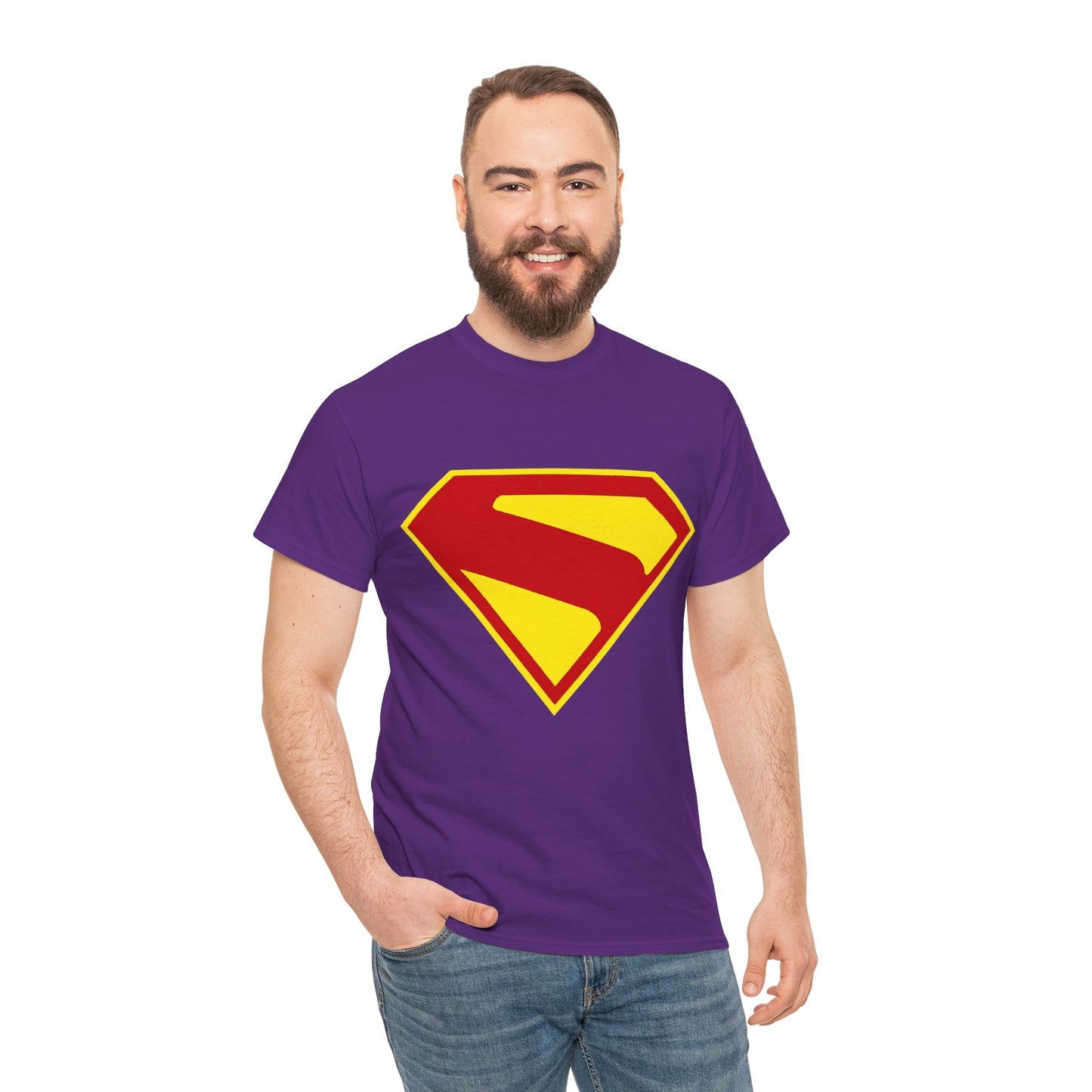 Superman Legacy T-Shirt - 2025 James Gunn Movie - S Emblem - David Corenswet - DC Comics - Man of Steel