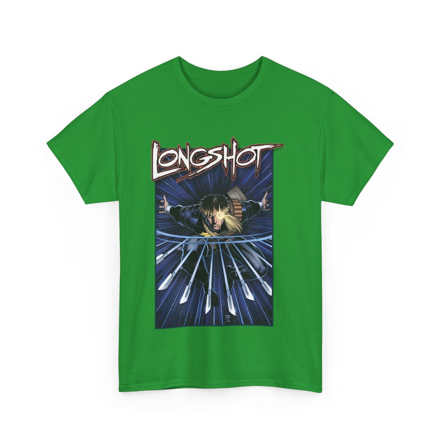 Longshot T-Shirt - Arthur Adams Art - Marvel Comics - Uncanny X-Men - Mojoverse Mutant - Popular 1980s Character