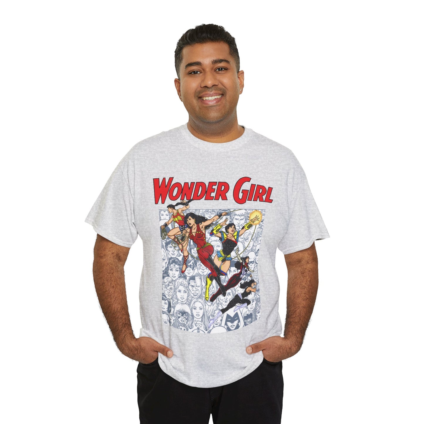 Wonder Girl T-Shirt - George Perez Art - Donna Troy, Troia - The New Teen Titans - DC Comics - Wonder Woman's Sister