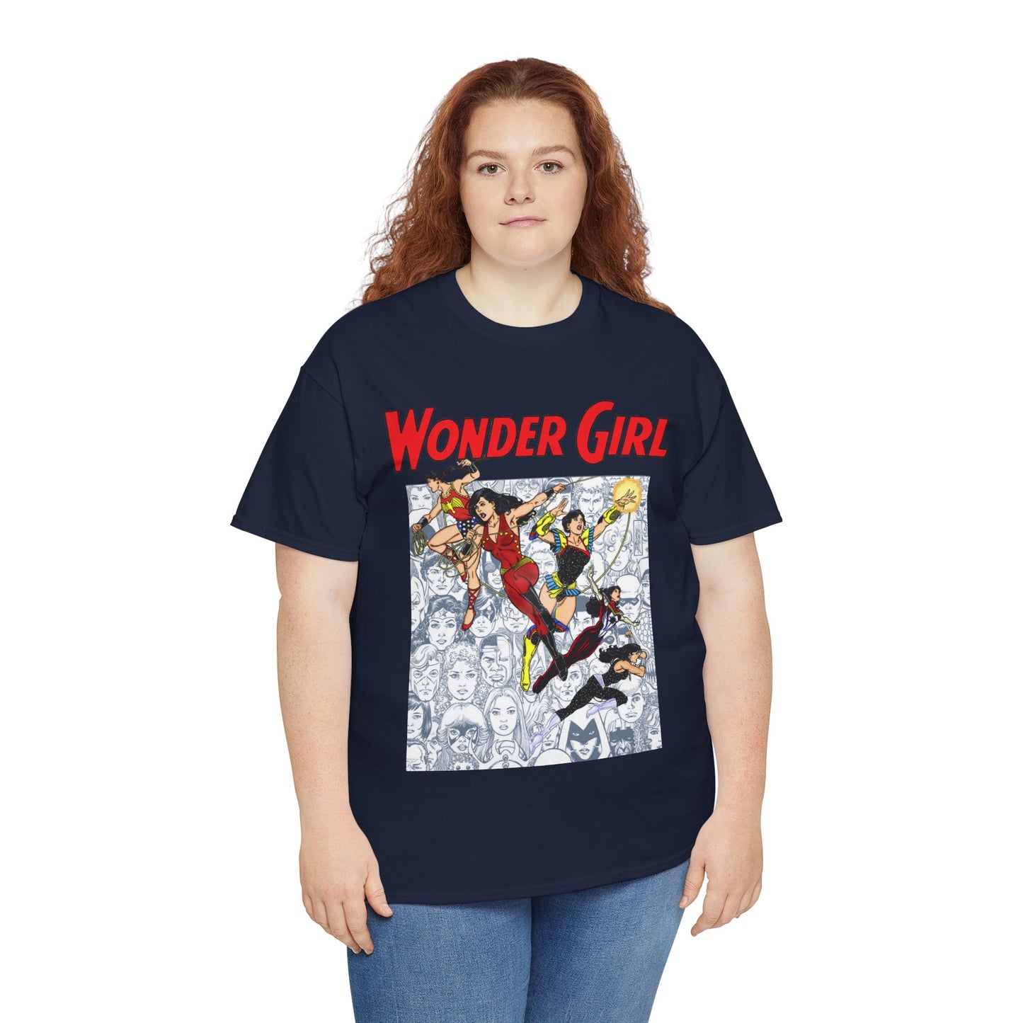 Wonder Girl T-Shirt - George Perez Art - Donna Troy, Troia - The New Teen Titans - DC Comics - Wonder Woman's Sister