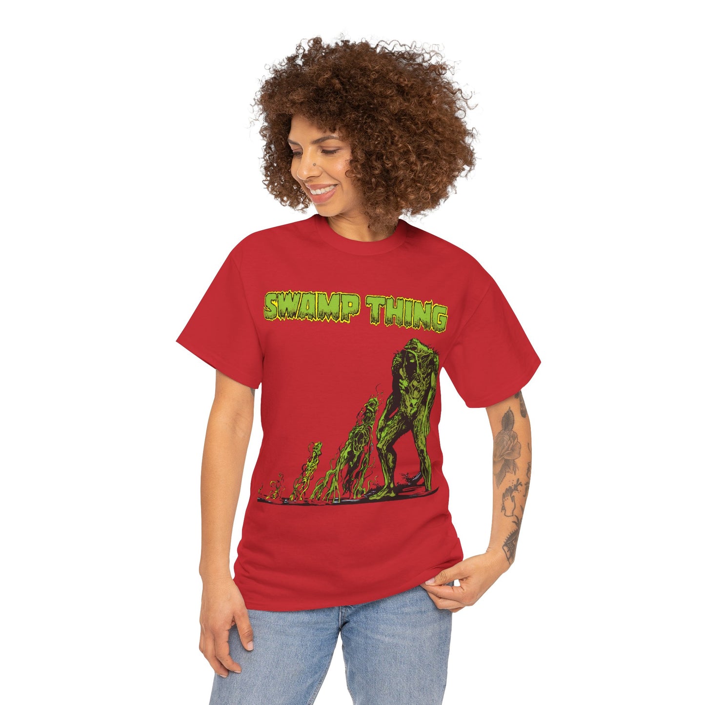 Swamp Thing T-Shirt - Stephen Bissette & John Totleben - Alec Holland - Avatar of the Green - DC Comics, Vertigo Comics