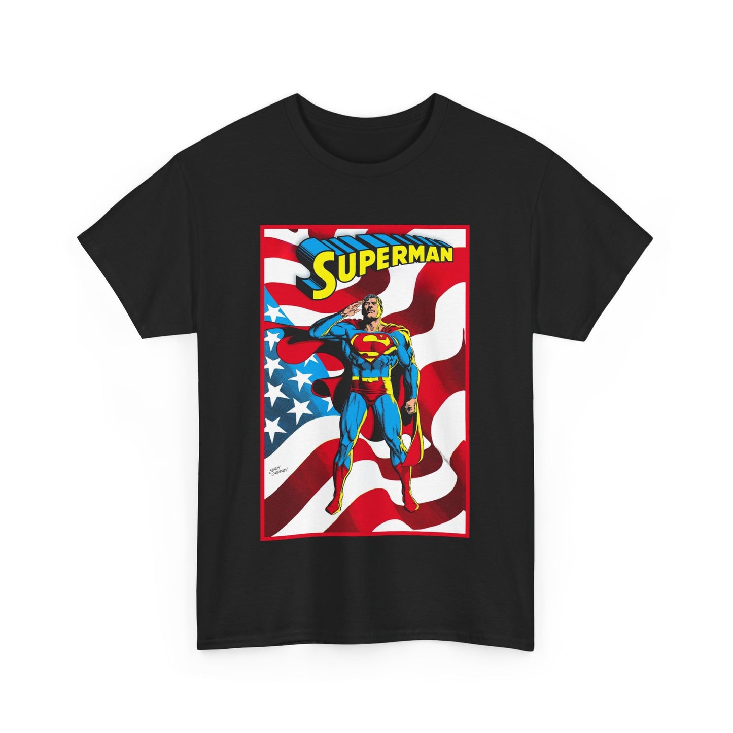 Superman T-Shirt - Jerry Ordway Art - Man of Steel, Metropolis - DC Comics