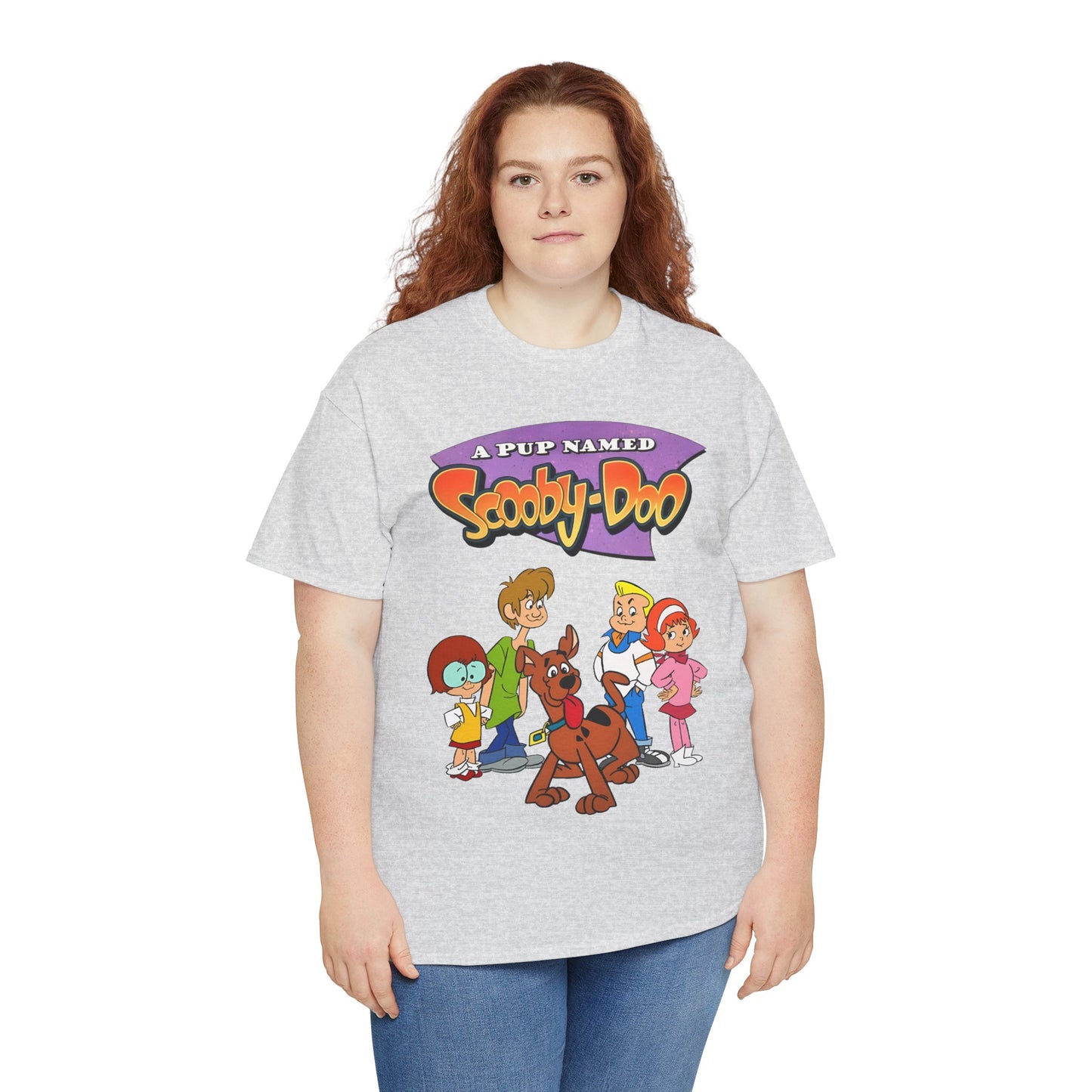 A Pup Named Scooby-Doo T-Shirt - Hanna-Barbera Cartoon TV Series 1990s - Fred, Daphne, Velma, Shaggy