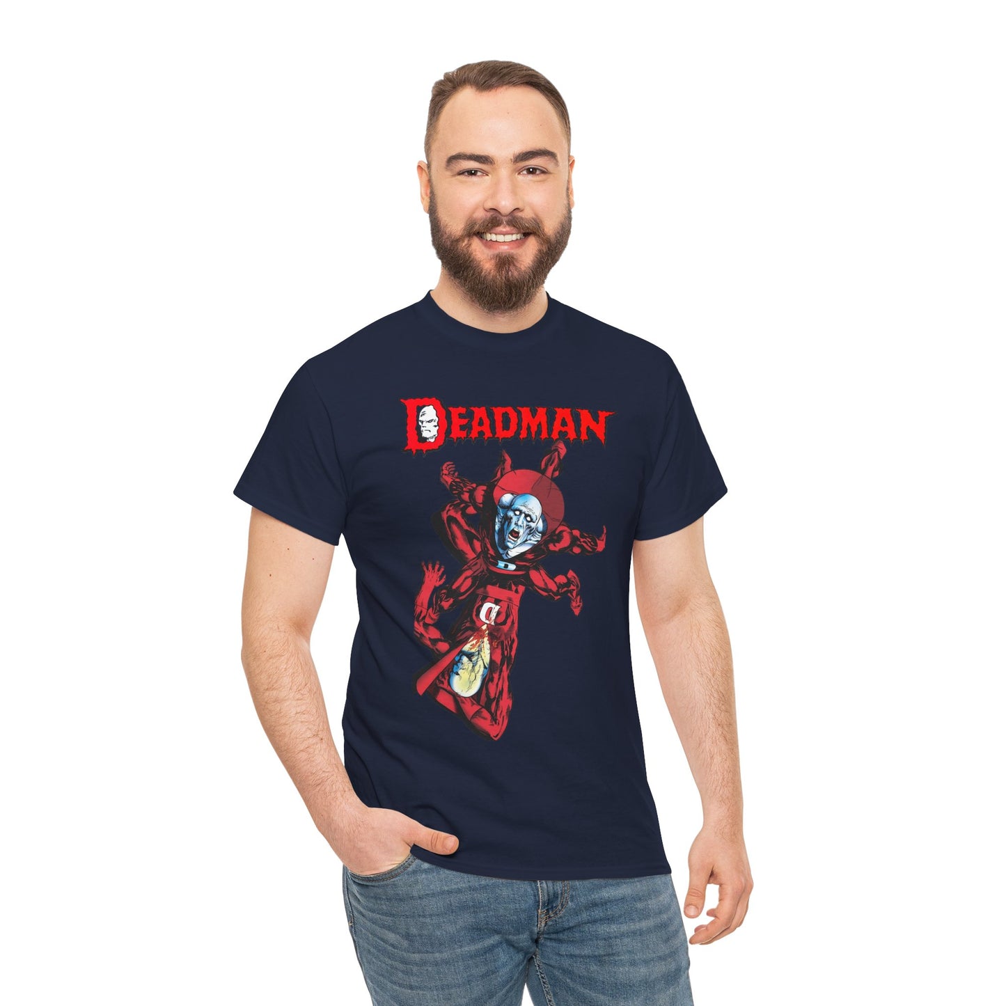 Deadman T-Shirt - Neal Adams Art - Boston Brand - DC Comics Silver Age Character