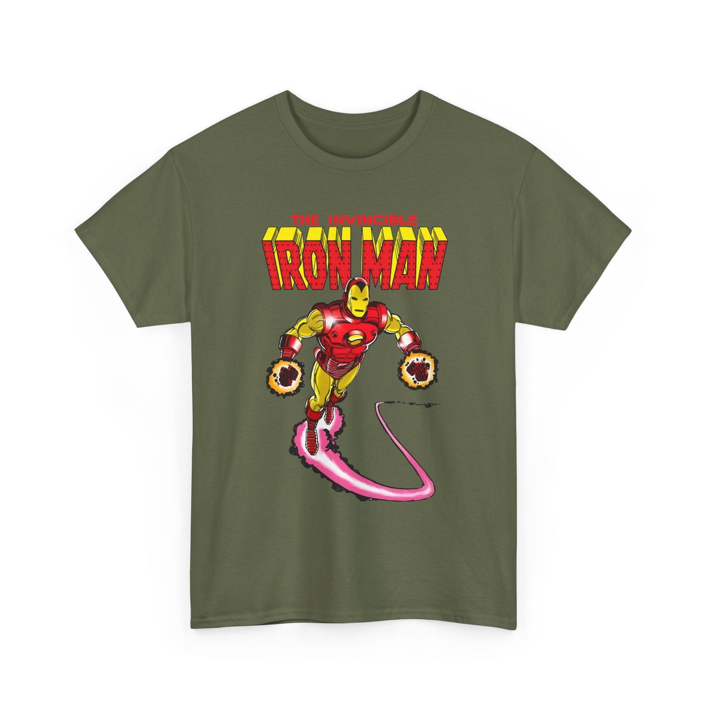 Iron Man T-Shirt - George Perez Art - Tony Stark in his Armor - Avengers Member - MCU - Marvel Comics