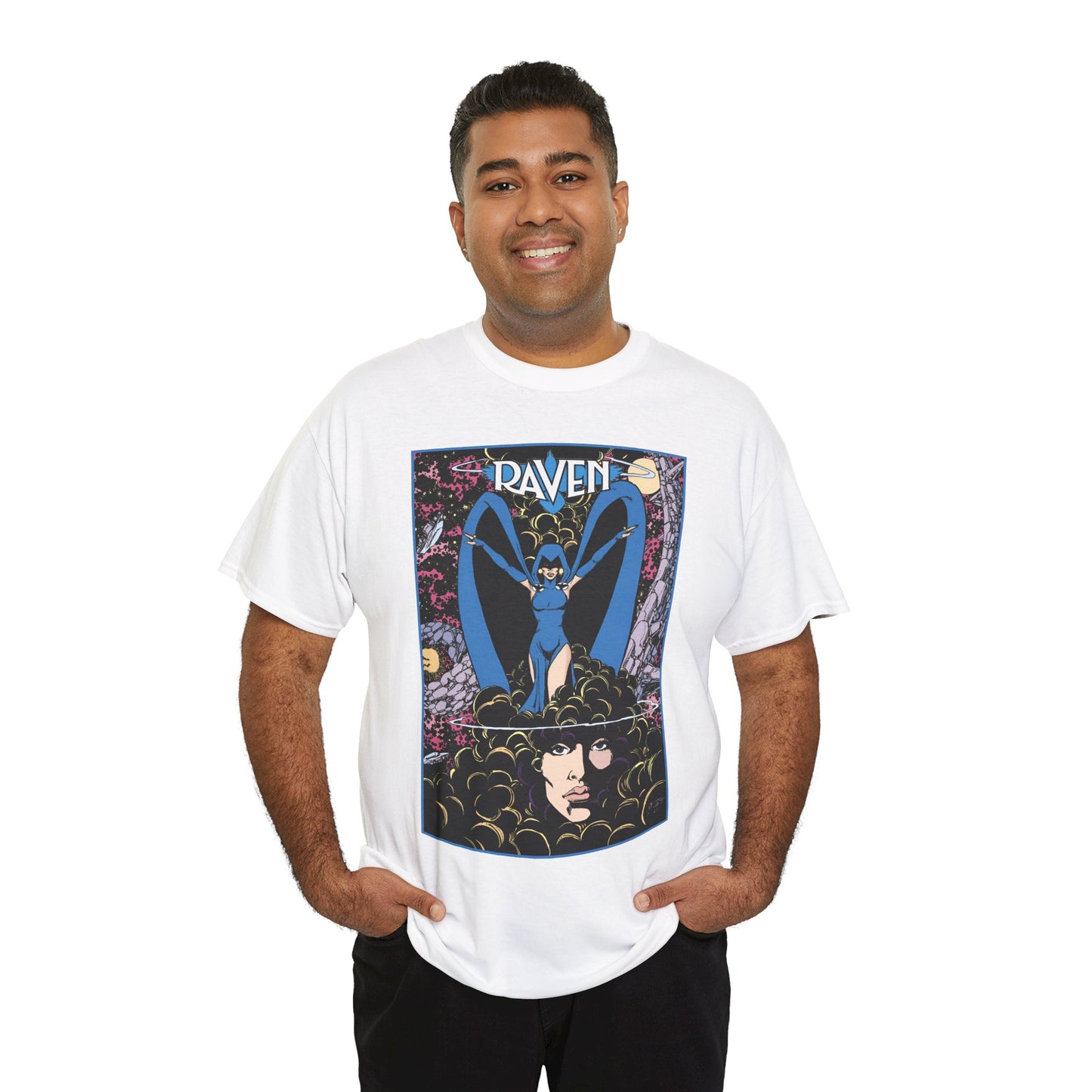 Raven T-Shirt - New Teen Titans - George Perez Art - Trigon, Azarath - DC Comics