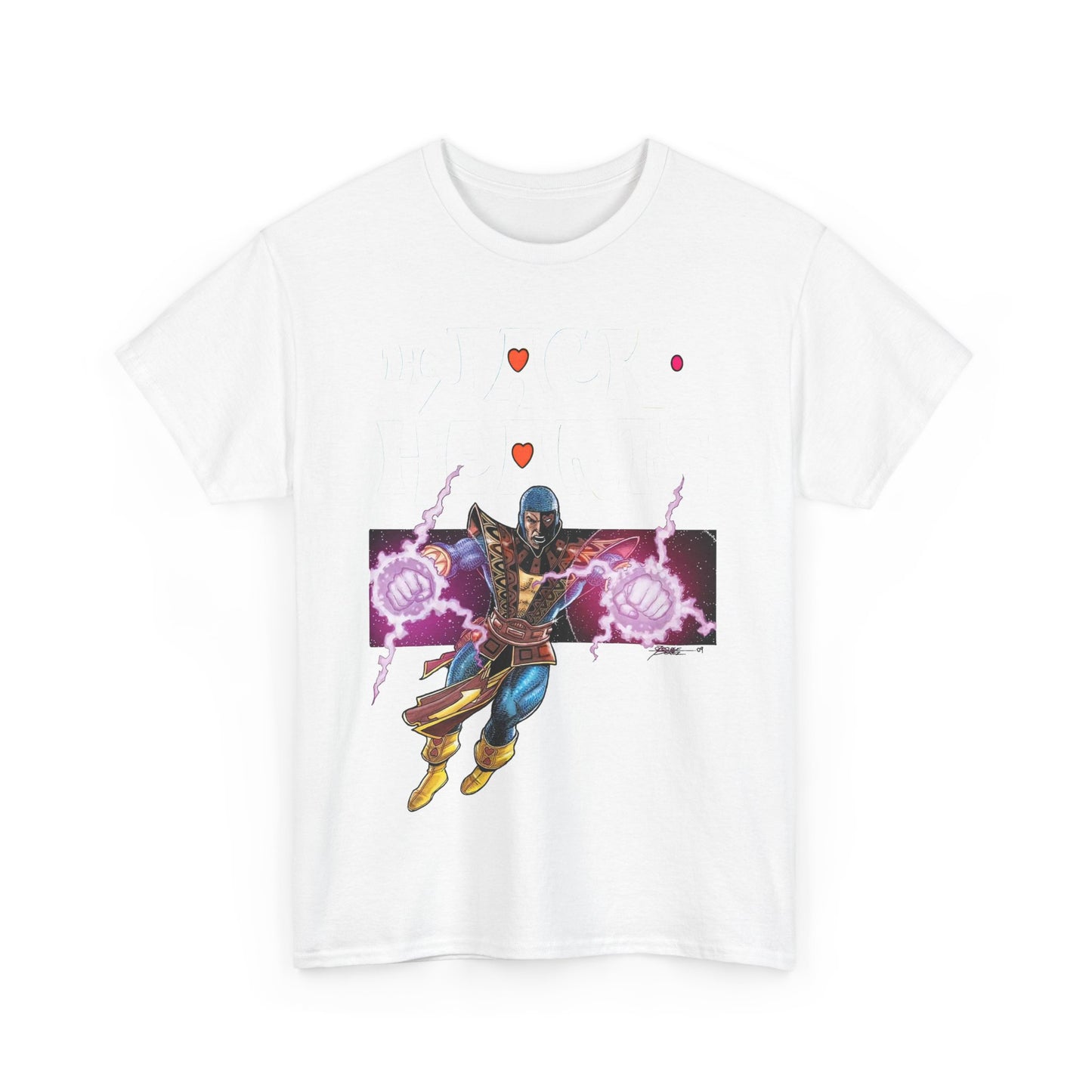 Jack of Hearts T-Shirt - George Perez Art - Marvel Comics - Avengers Member - She-Hulk Boyfriend