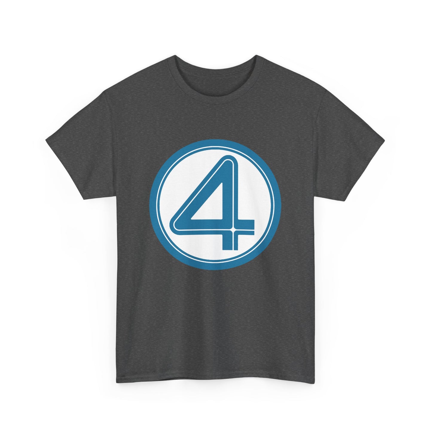 Fantastic Four Logo T-Shirt - New Marvel Movie 2025 - MCU - Pedro Pascal - 4 - Marvel Comics - Reed Richards