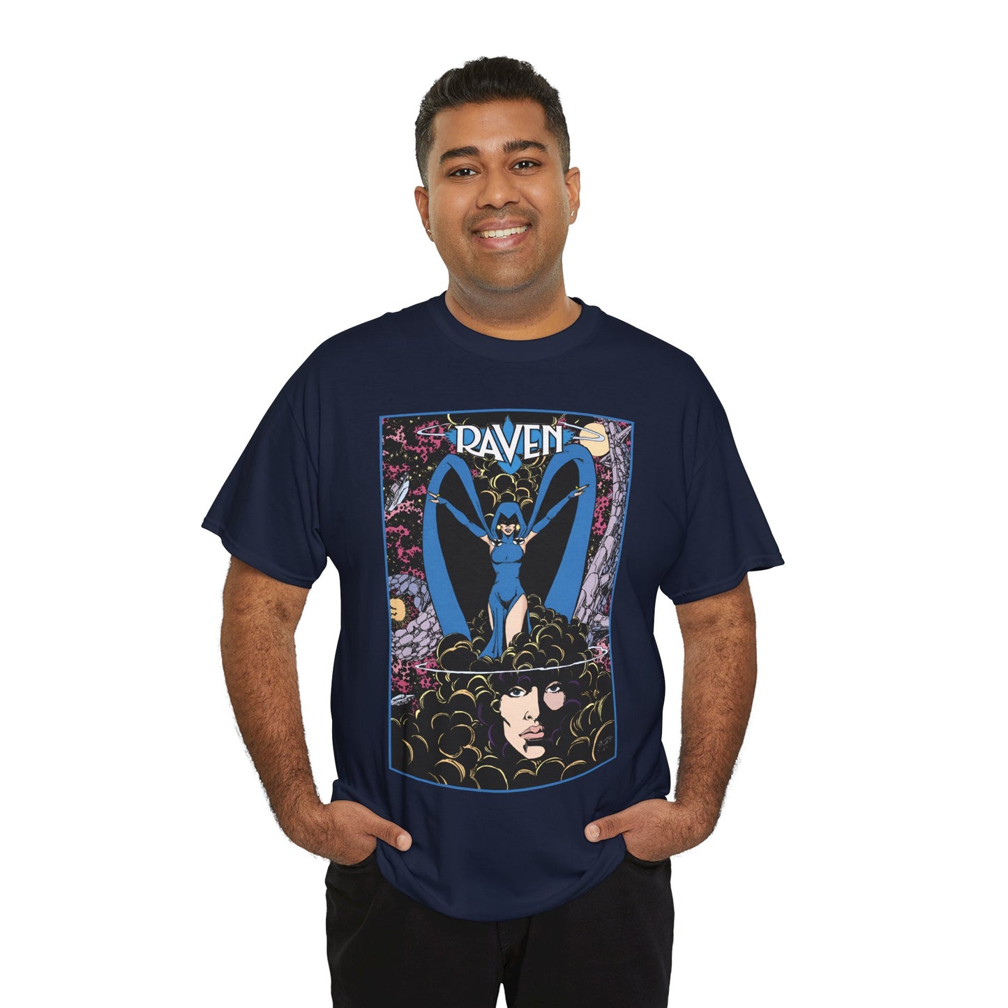 Raven T-Shirt - New Teen Titans - George Perez Art - Trigon, Azarath - DC Comics