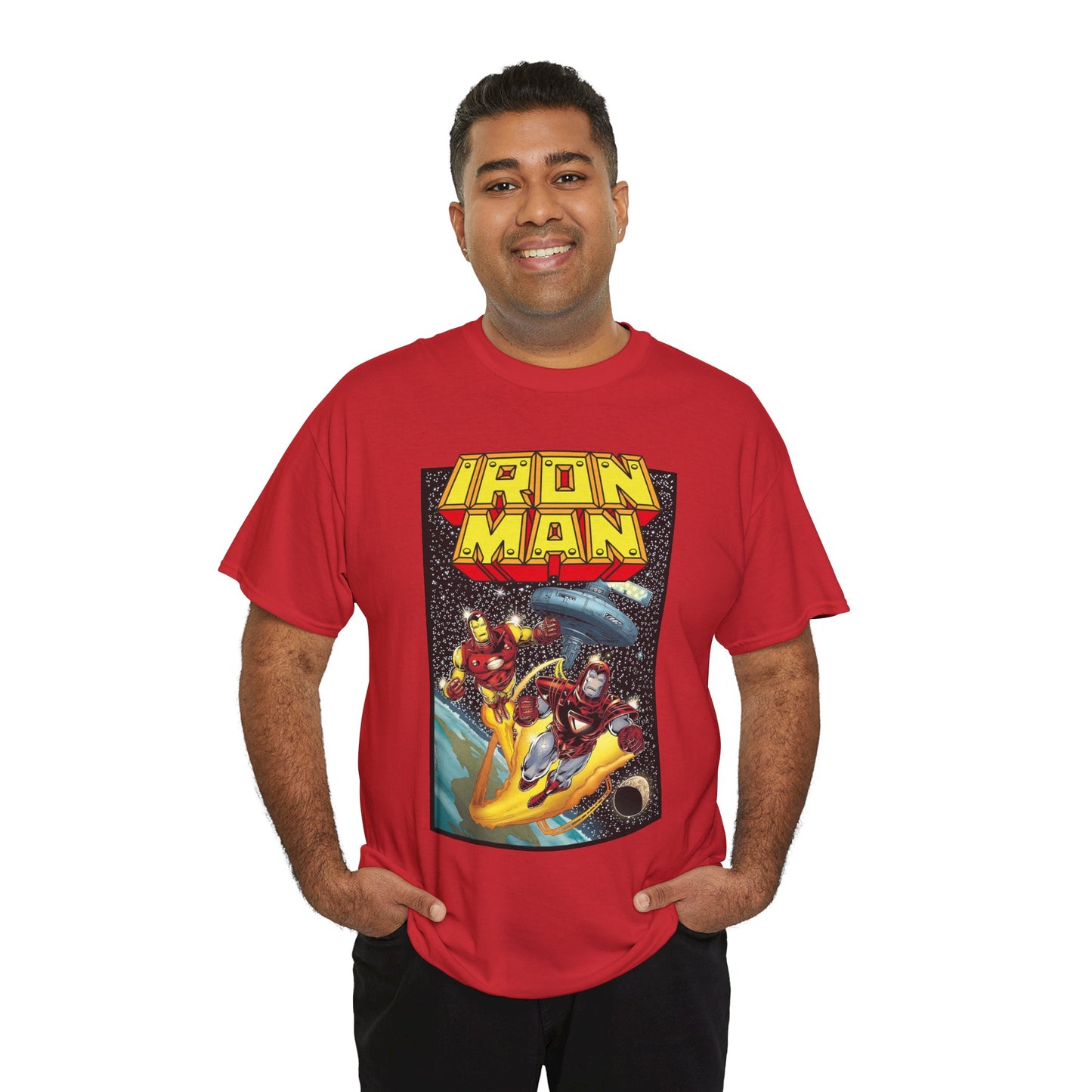 Iron Man T-Shirt - Mark D Bright Art - Armor Wars - War Machine - Tony Stark & James Rhodes - Marvel Comics