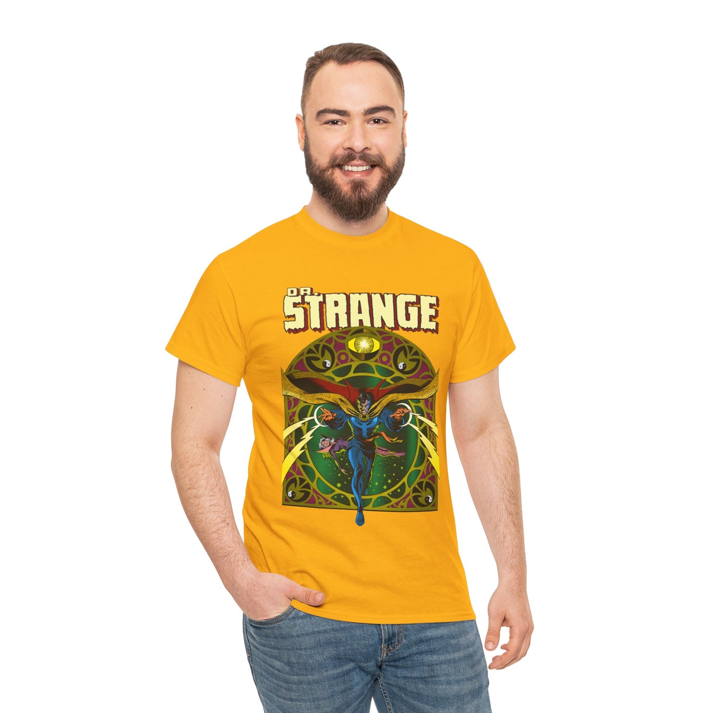 Dr Strange T-Shirt - Marvel Comics - Sorcerer Supreme - Classic Retro Art