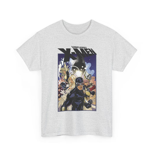 Uncanny X-Men T-Shirt - Terry Dodson Art - Cyclops, Emma Frost, Wolverine, Nightcrawler, Colossus - Marvel Comics
