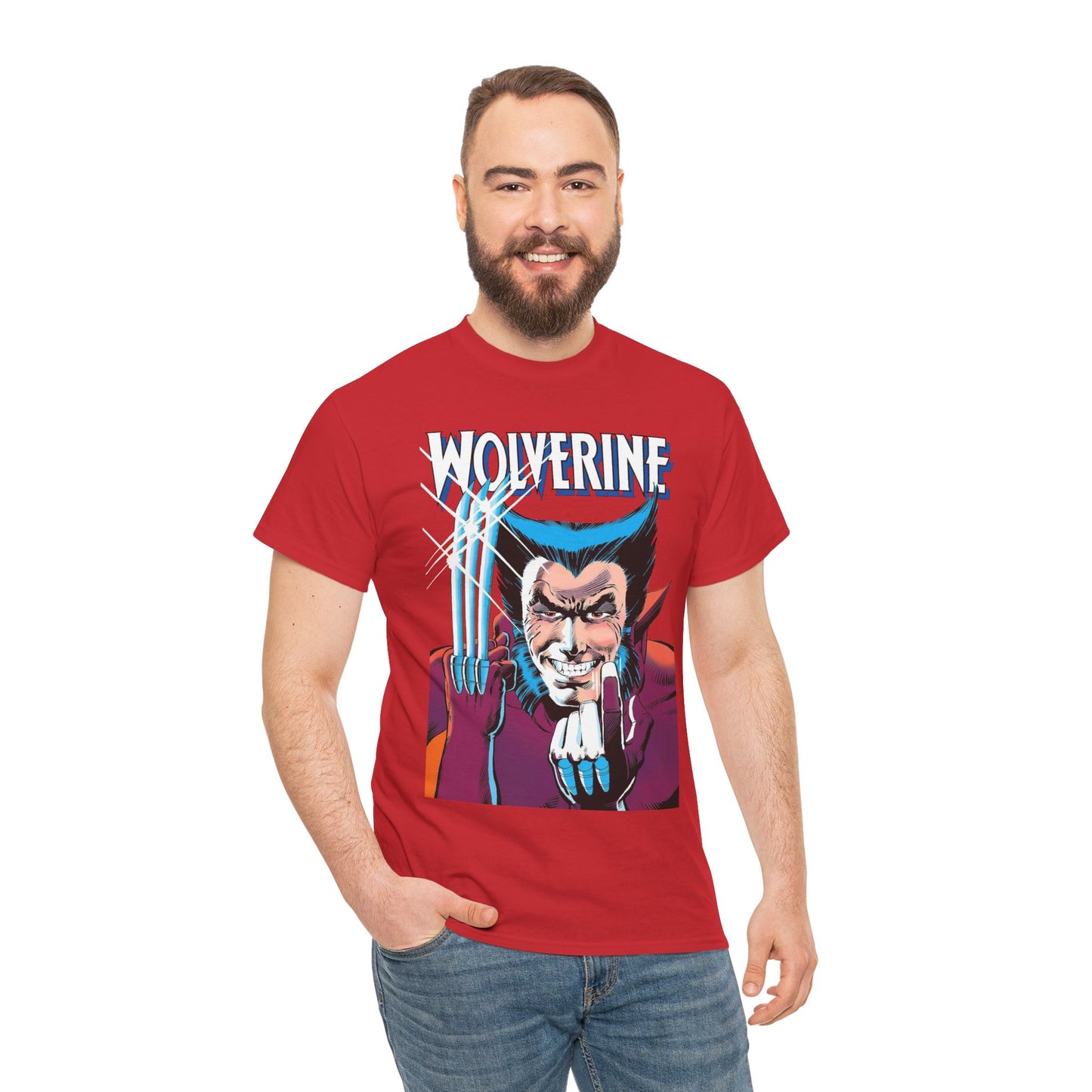 Wolverine T-Shirt - Frank Miller 1982 Cover Art - Marvel Comics - X-Men Member, Logan - Classic Mini-Series