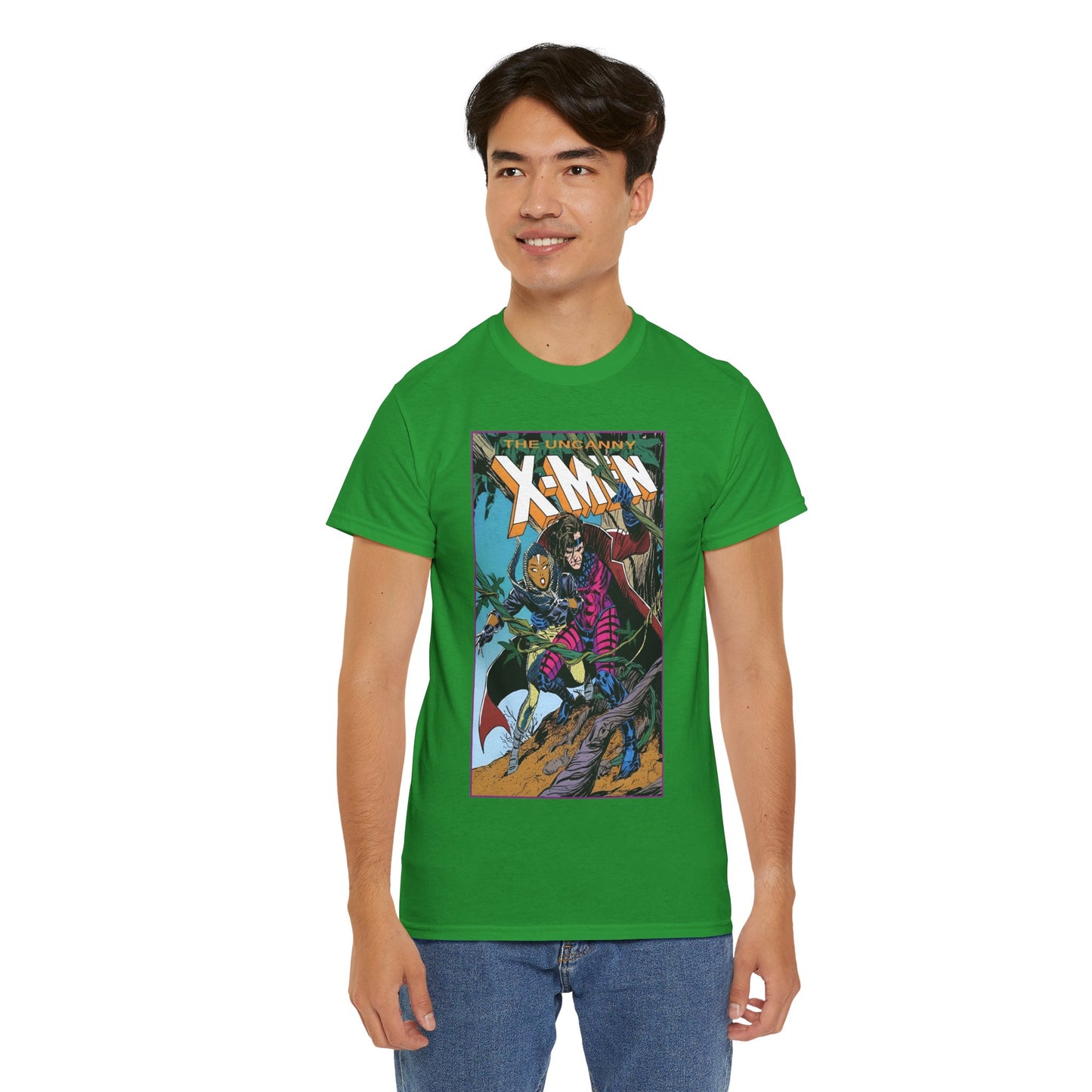 Uncanny X-Men T-Shirt - Andy Kubert Art - Storm & Gambit - #226 Cover - Marvel Comics