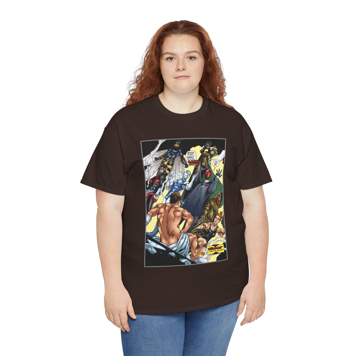 Wildcat/Injustice Society T-Shirt