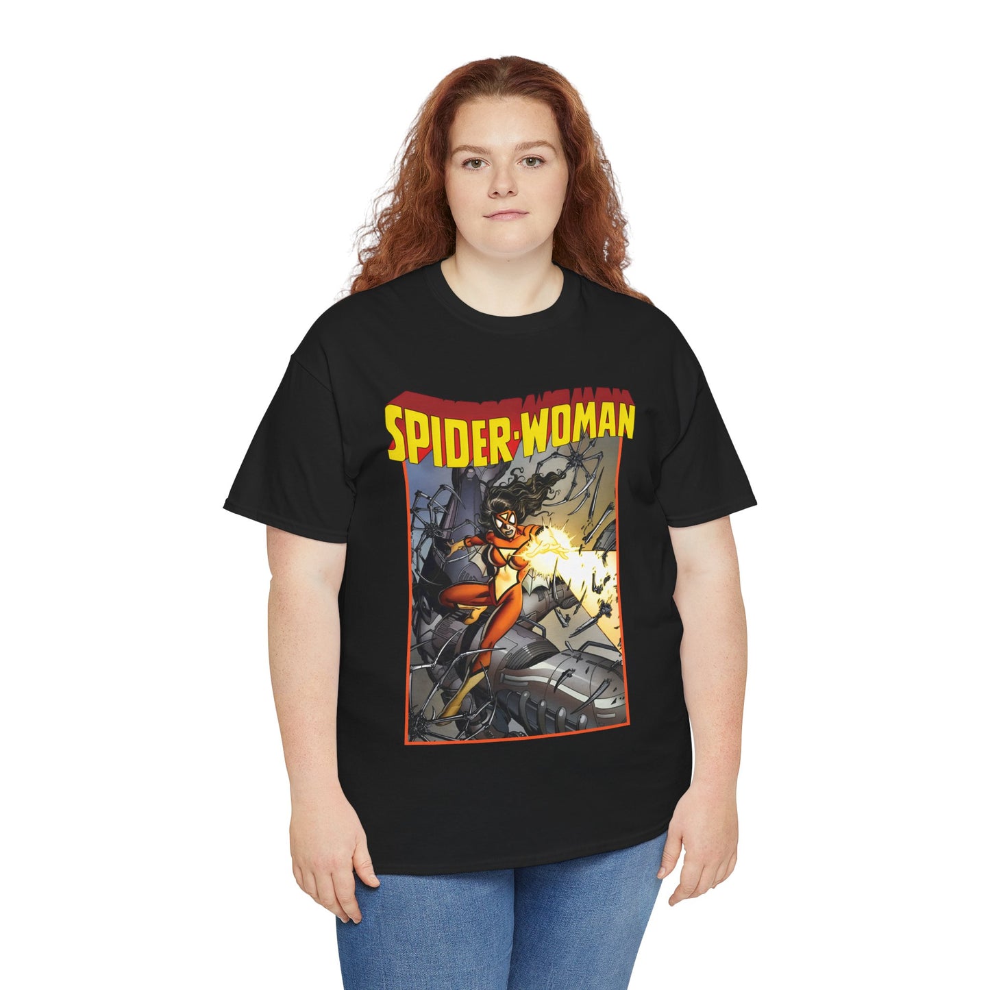 Spider-Woman T-Shirt - George Perez Art - Jessica Drew - Marvel Comics