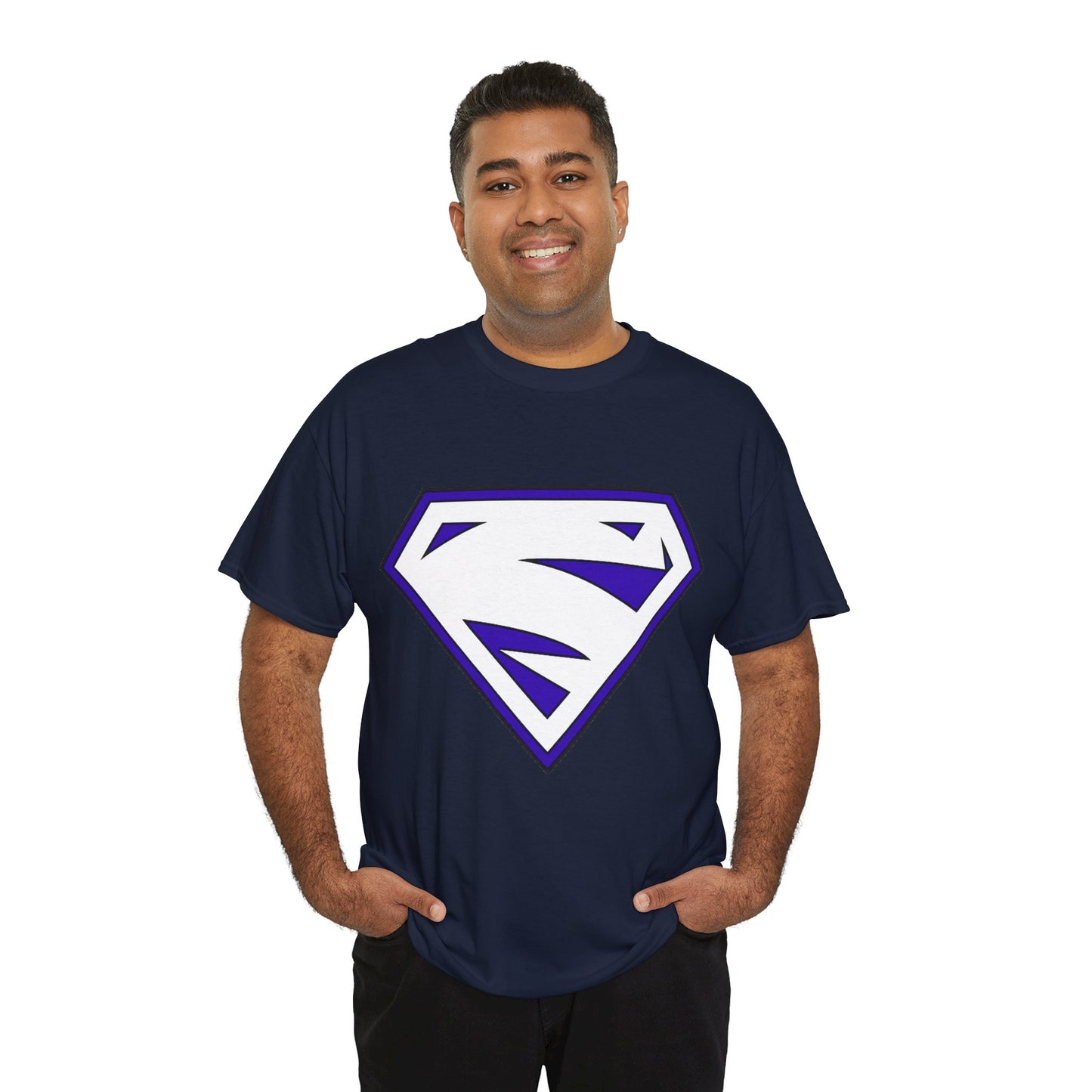 Electric Superman Logo T-Shirt - Clark Kent - Man of Steel - DC Comics - 1990s Storyline