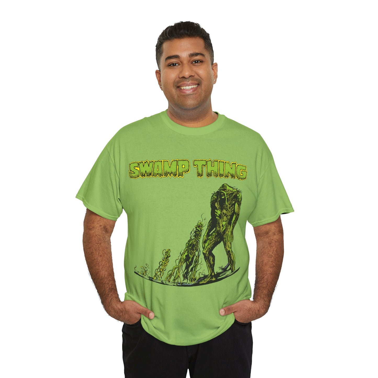 Swamp Thing T-Shirt - Stephen Bissette & John Totleben - Alec Holland - Avatar of the Green - DC Comics, Vertigo Comics