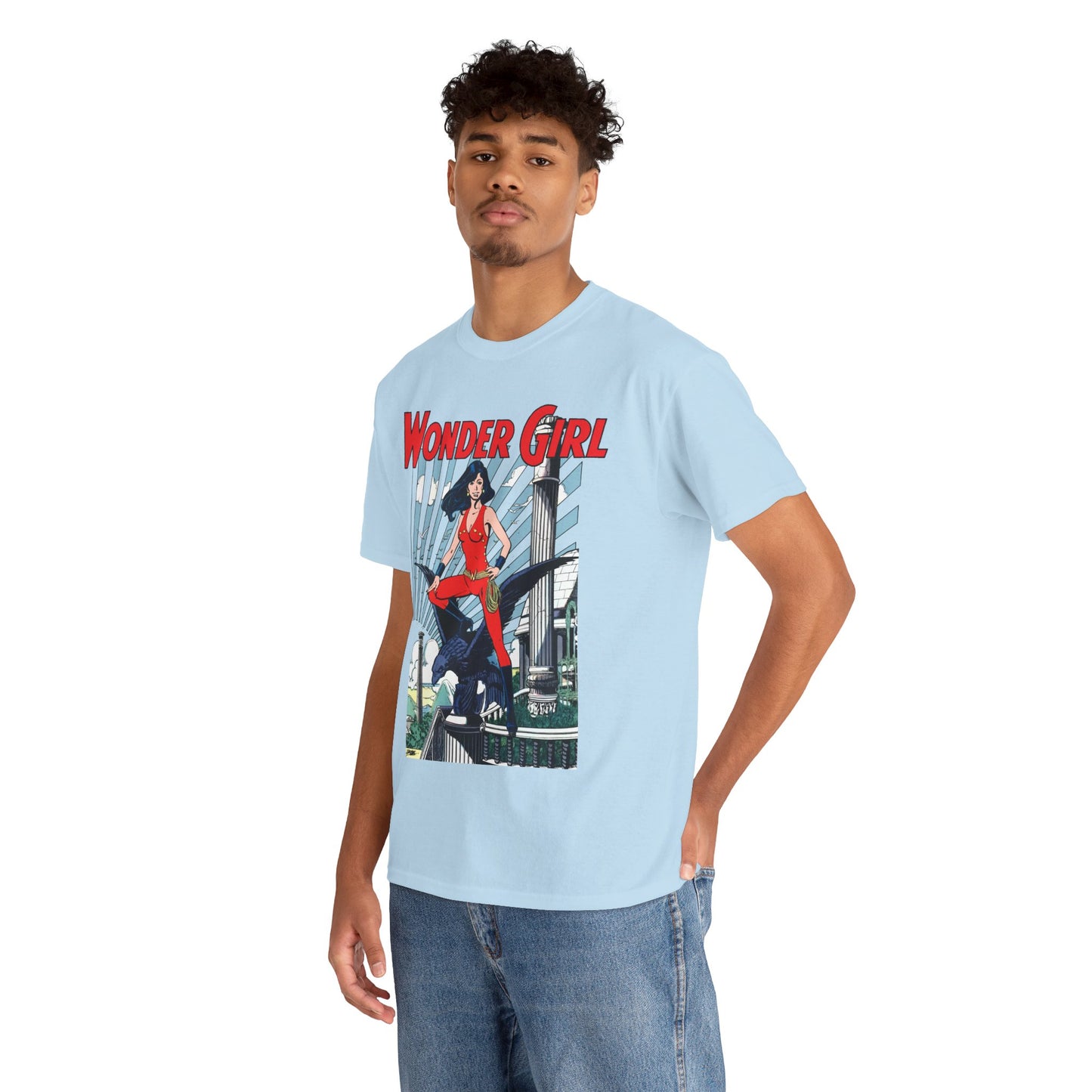 Wonder Girl T-Shirt - George Perez Art - New Teen Titans Member & Leader - Donna Troy, Sister of Wonder Woman - Amazon Warrior - DC Comics
