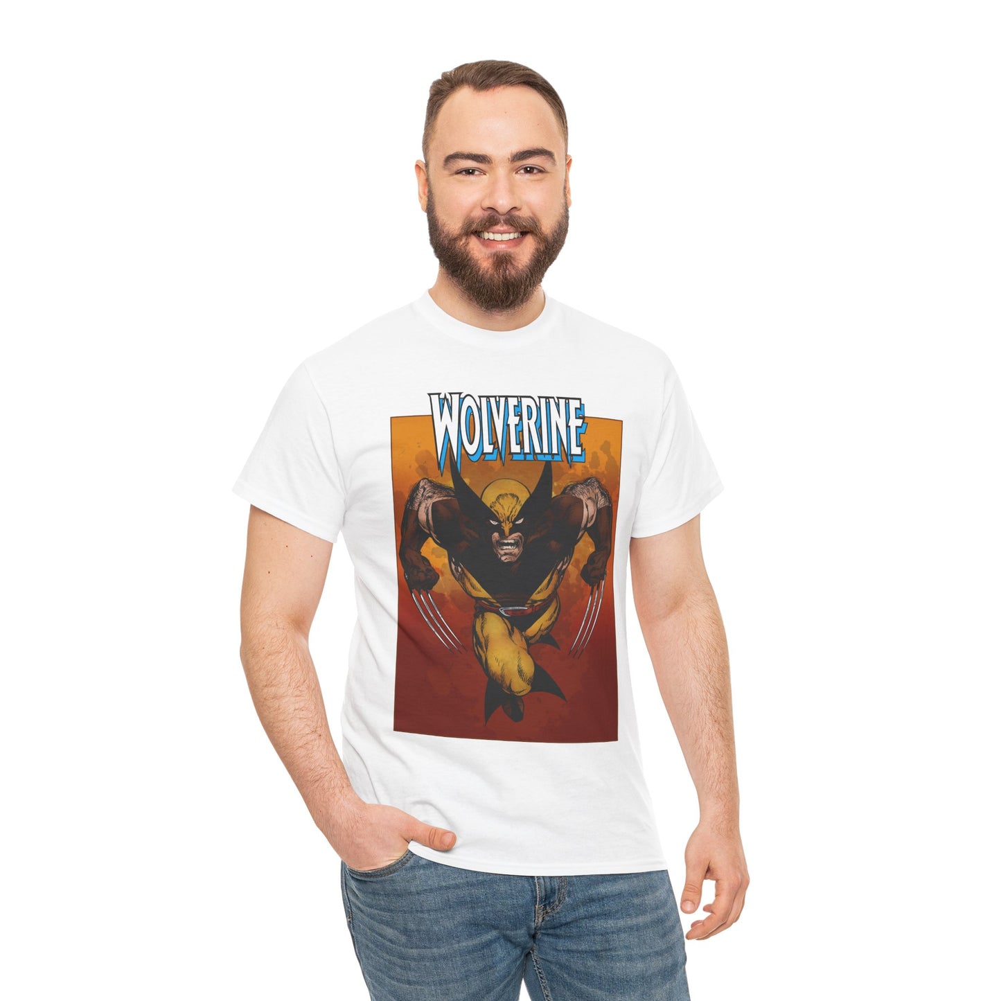 Wolverine T-Shirt - John Byrne Art - X-Men Member - Marvel Comics - Logan - Mutant Leader