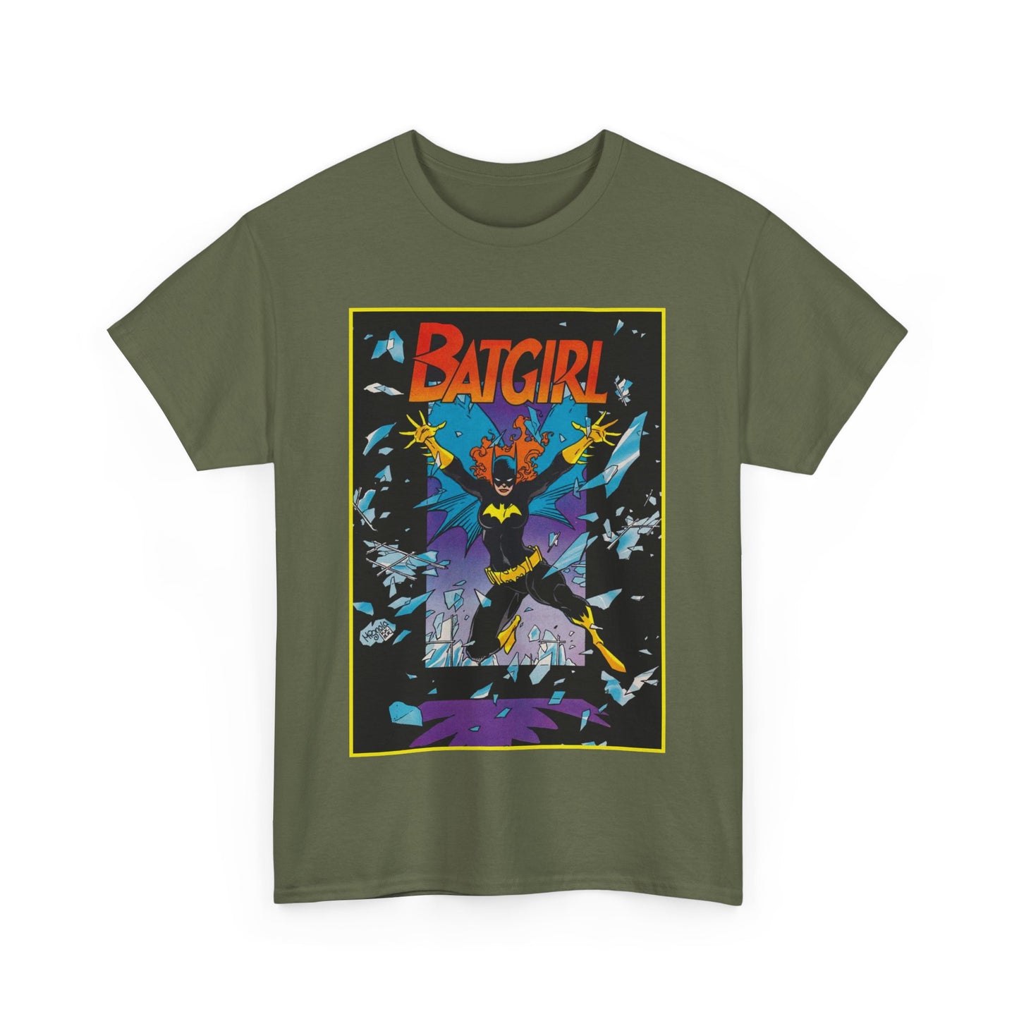 Batgirl T-Shirt - Mike Mignola Art - Barbara Gordon, Gotham City, Batfamily - DC Comics