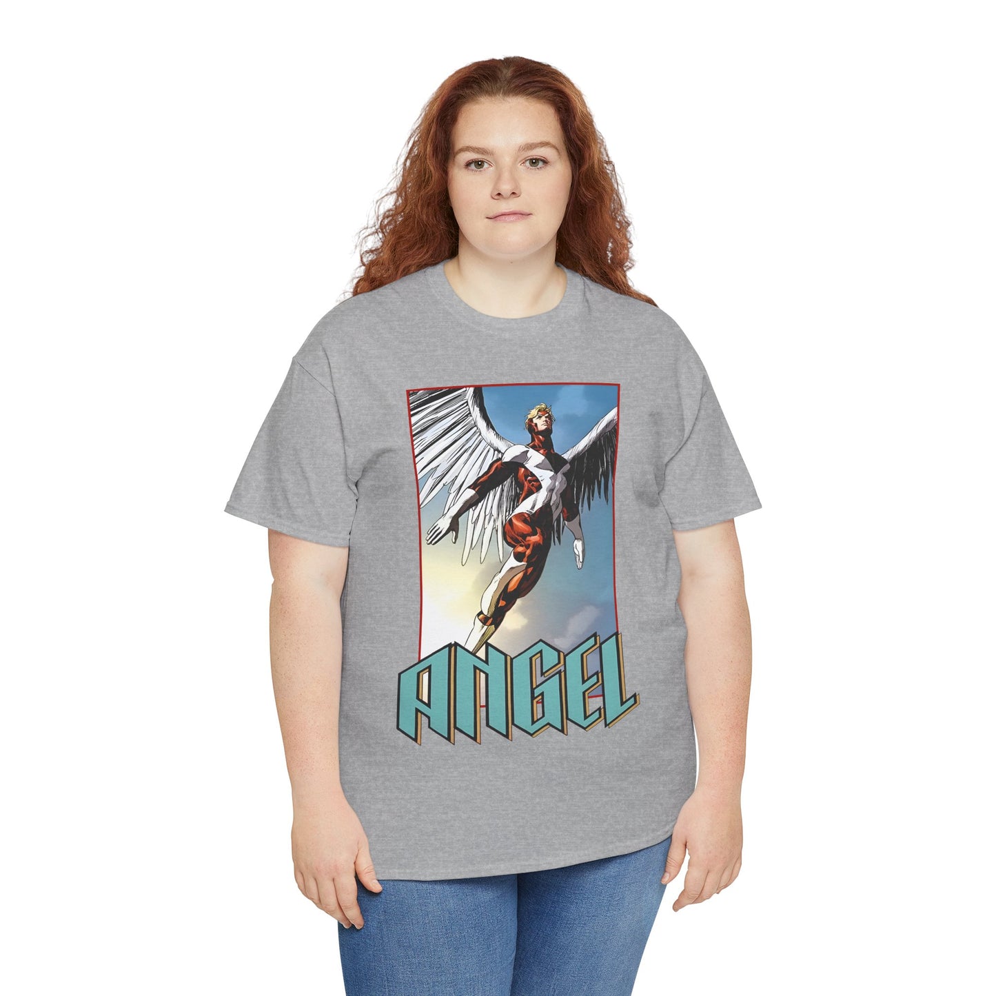 Angel T-Shirt - Mike Deodato Art - Marvel Comics X-Men Member
