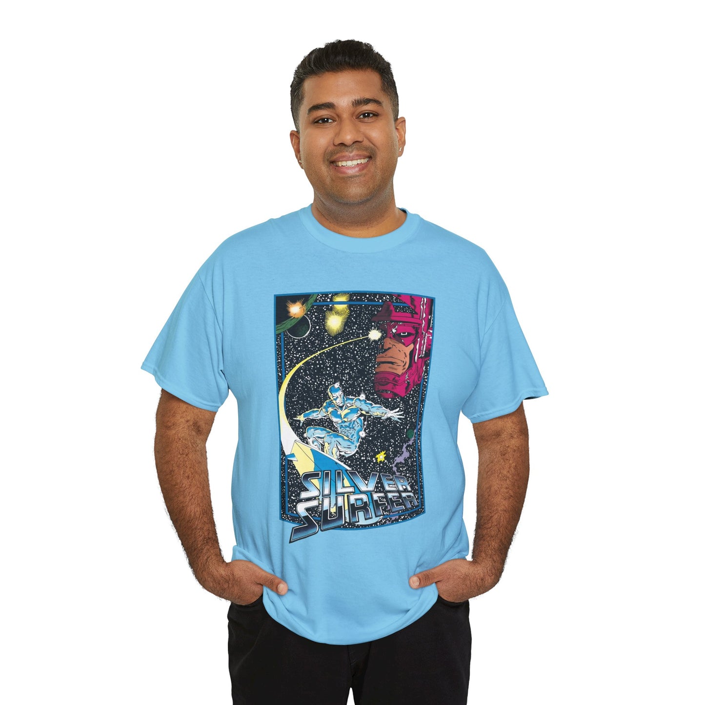Silver Surfer T-Shirt - Ron Lim Art - Herald of Galactus - Norrin Radd - Popular Marvel Comics Character